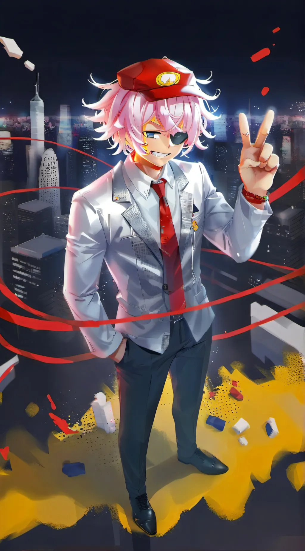 ai character: AJ background