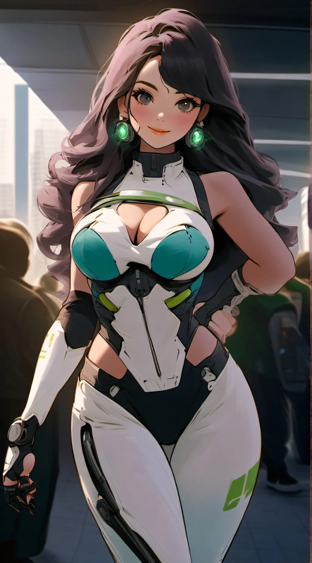 ai character: Julia  background