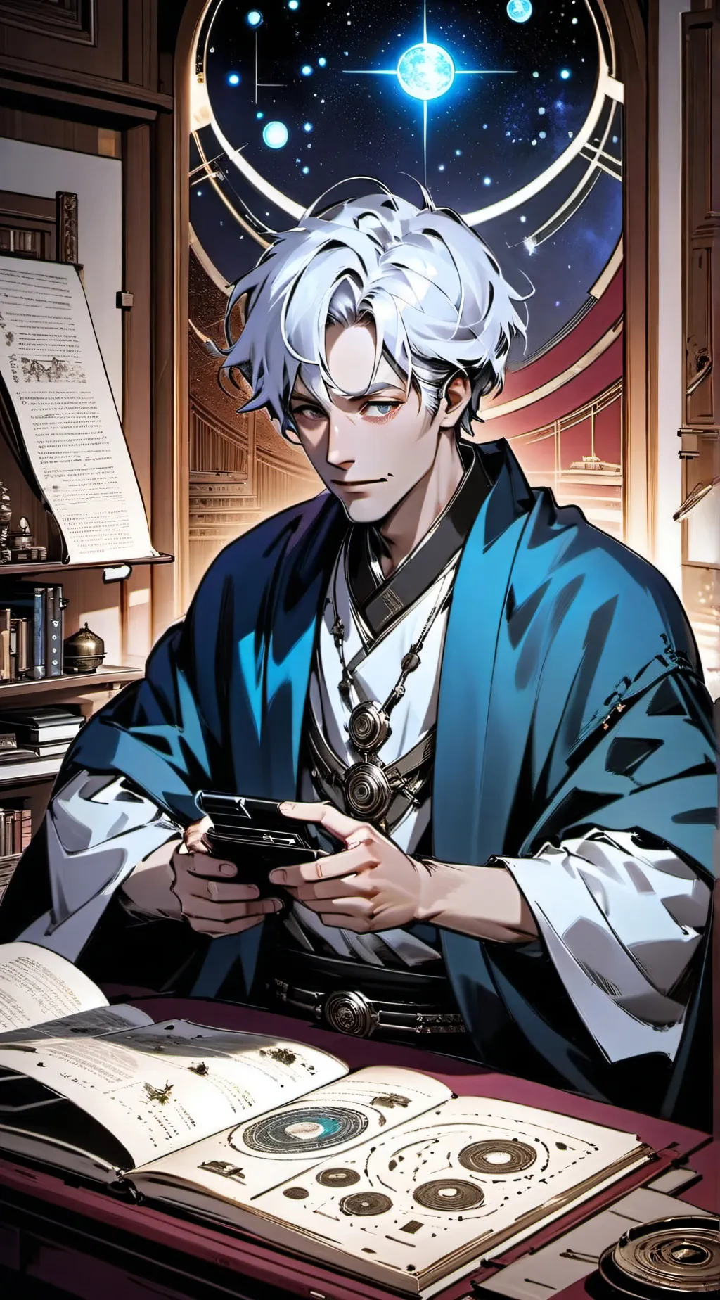 ai character: Arthur the Astrologer background
