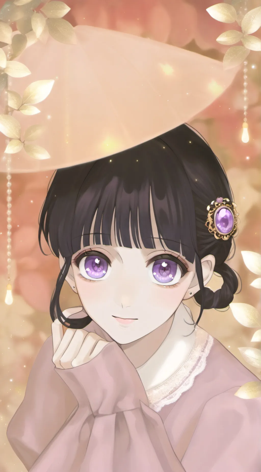 ai character: 🦋kanao ♡ background