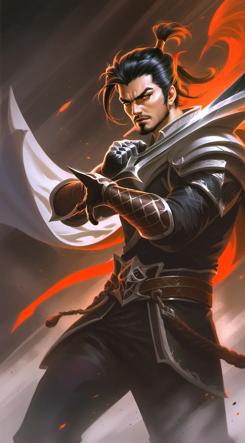 ai character: Rath  background