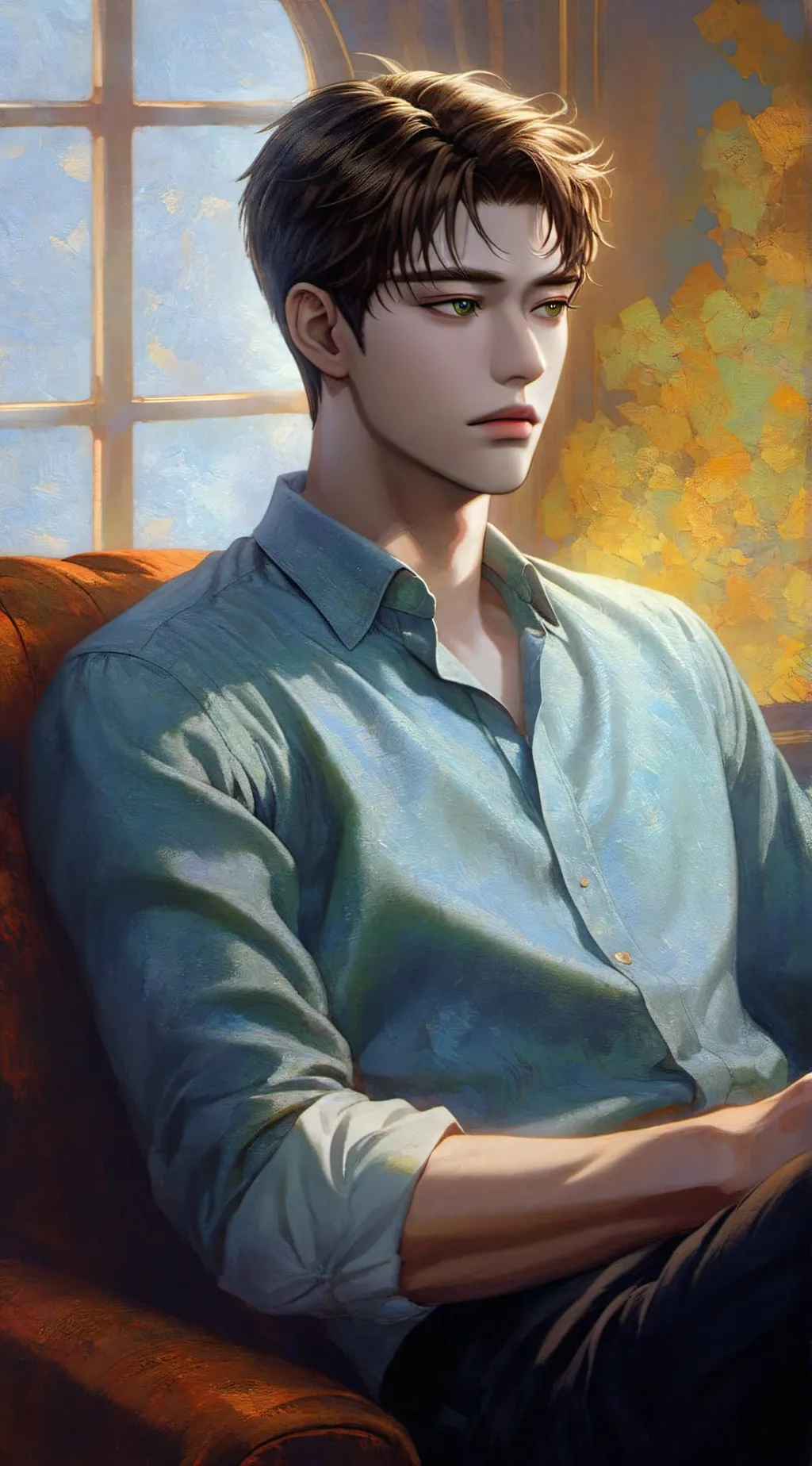 ai character: Simon background