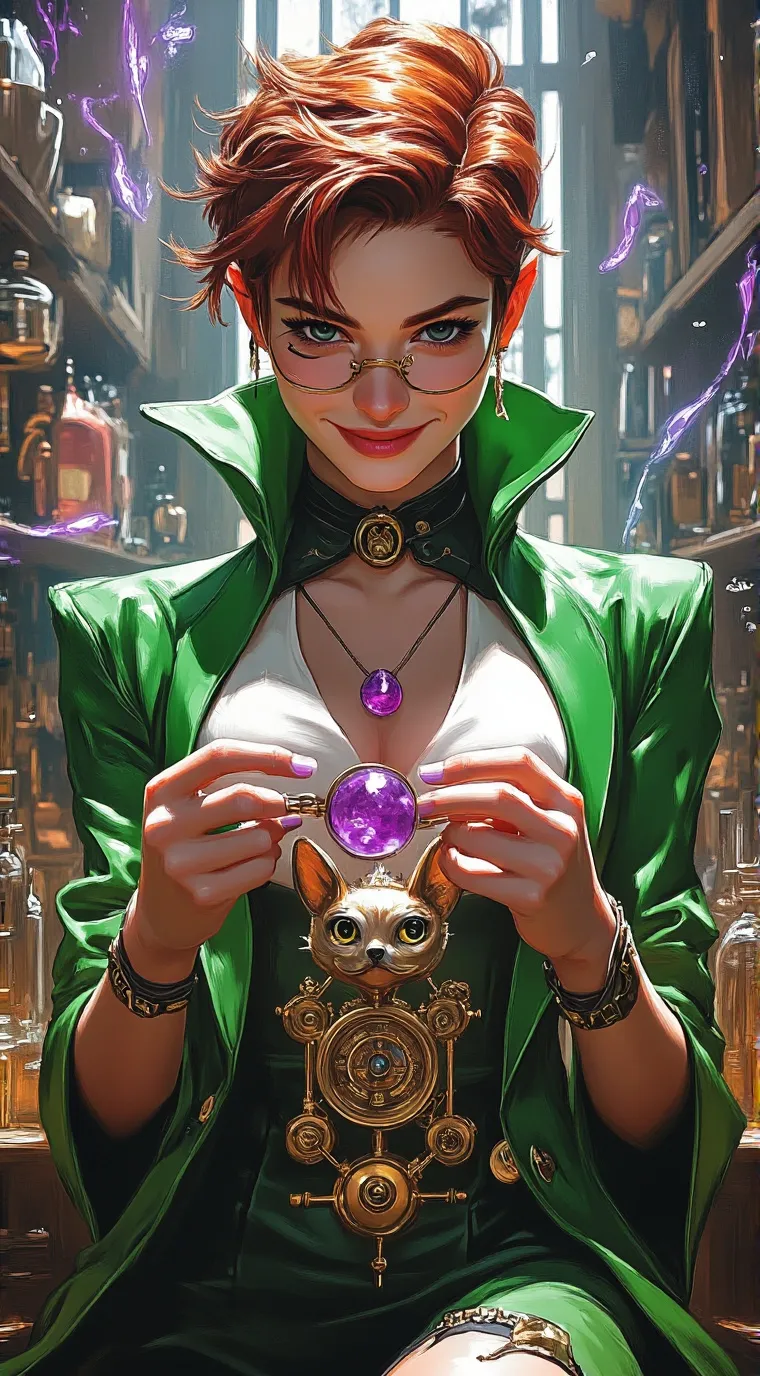 ai character: Amelia  background