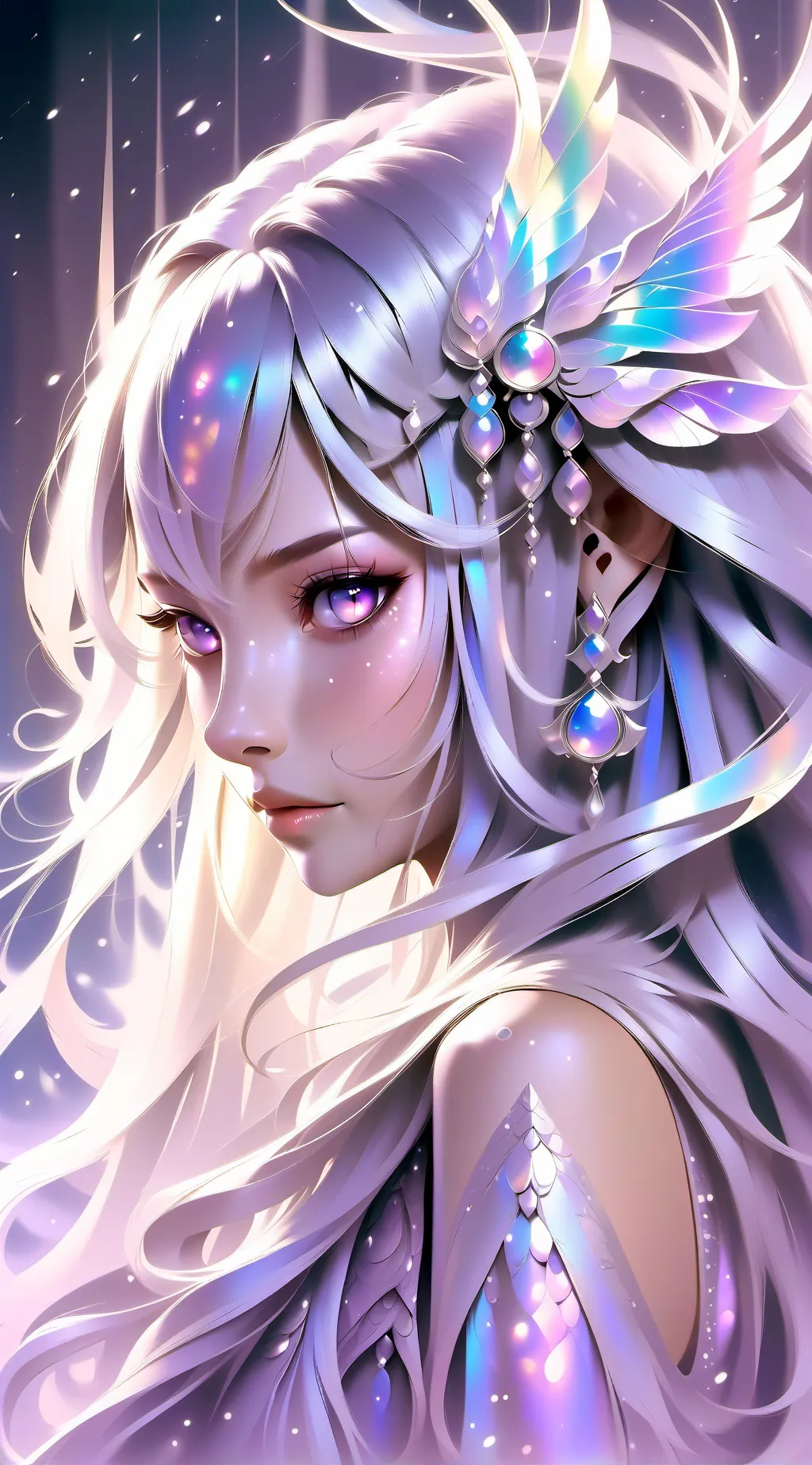ai character: KNY Pool party background