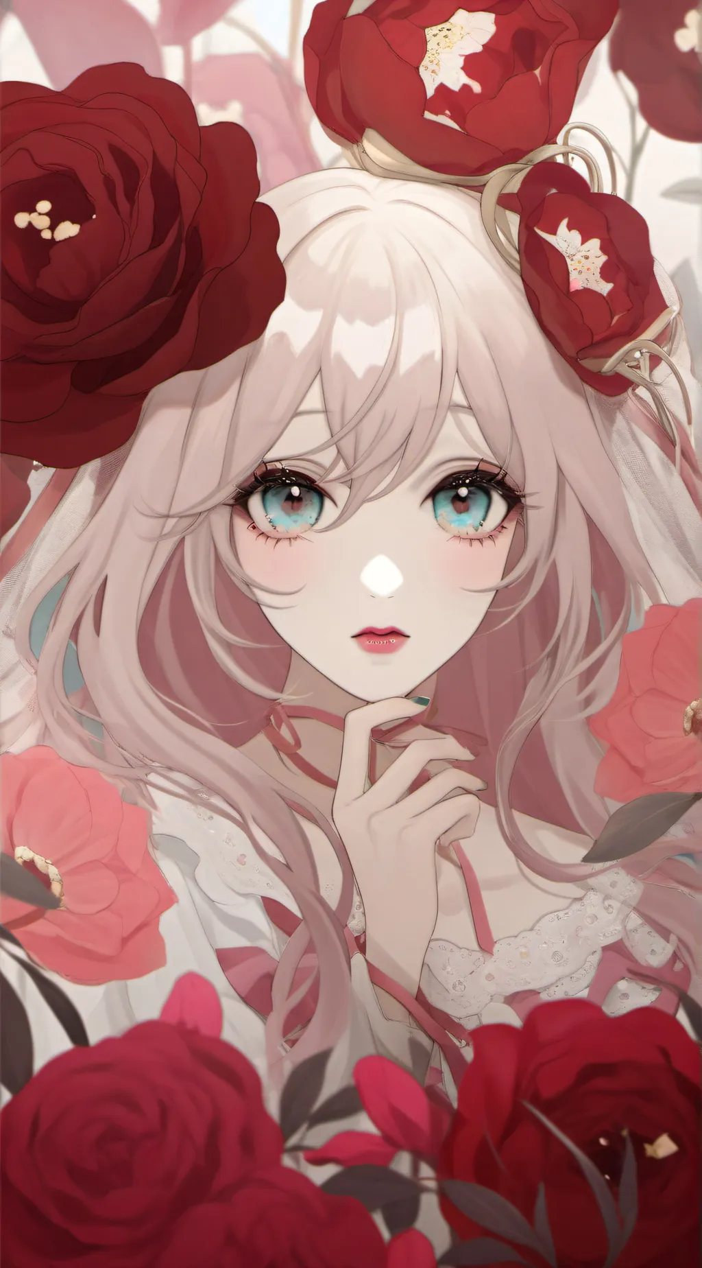 ai character: 🌹rose🌹  background