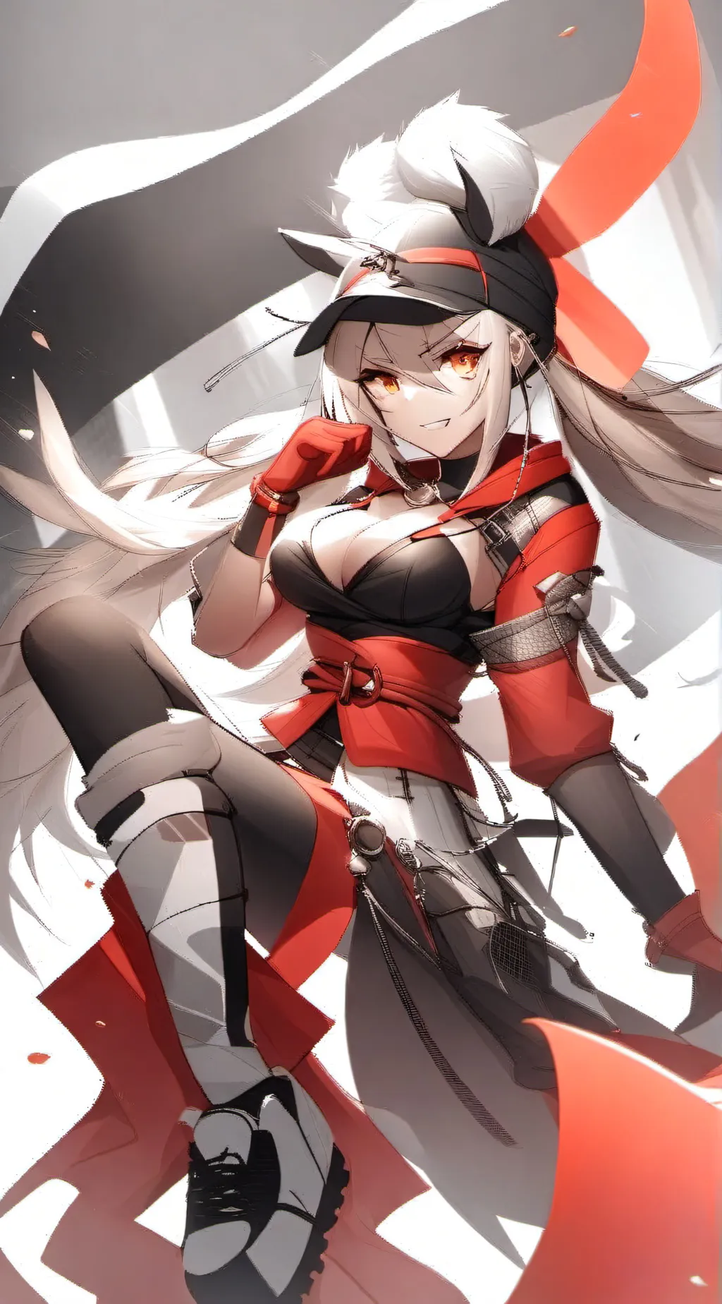 ai character: Body swap eve  background