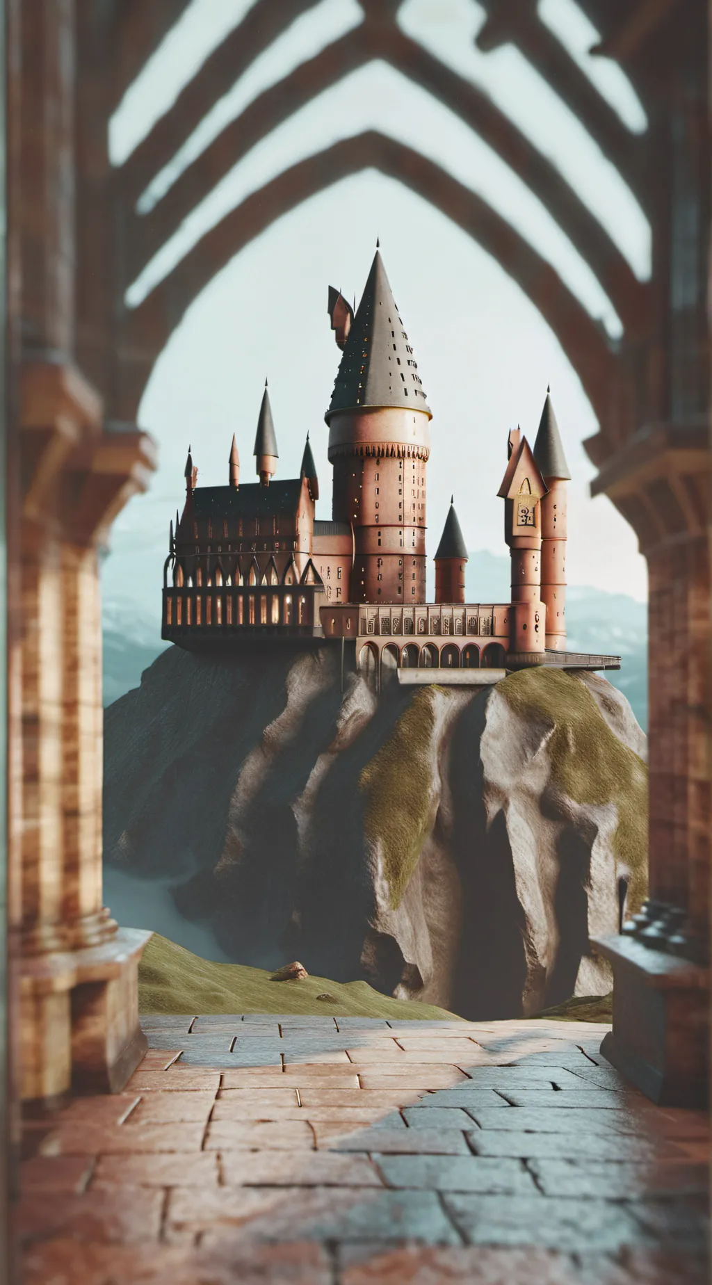 ai character: Hogwarts swap  background