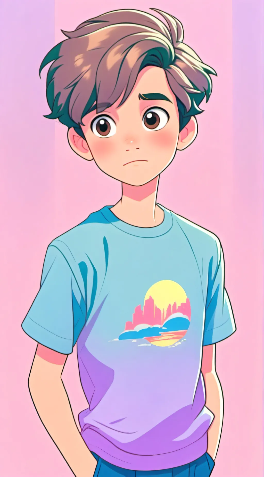 ai character: Dipper background
