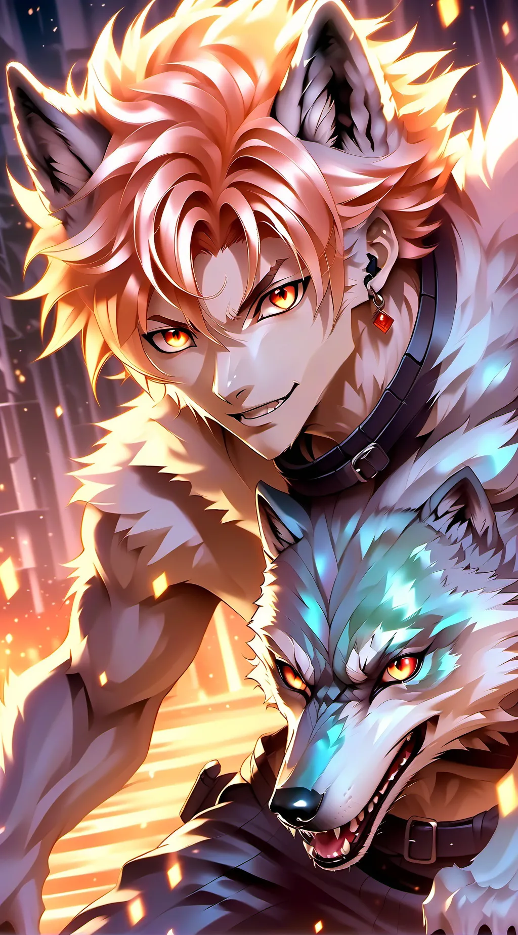 ai character: Bakugo background