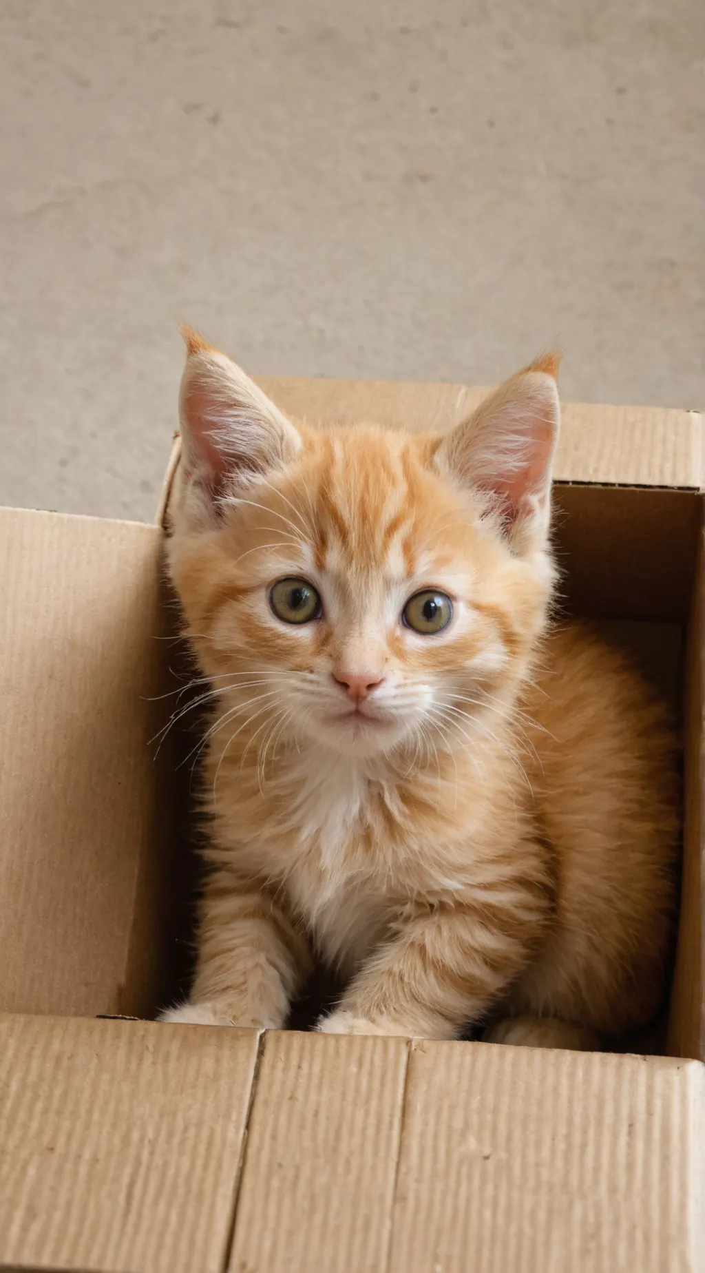 ai character: Lost kitten background