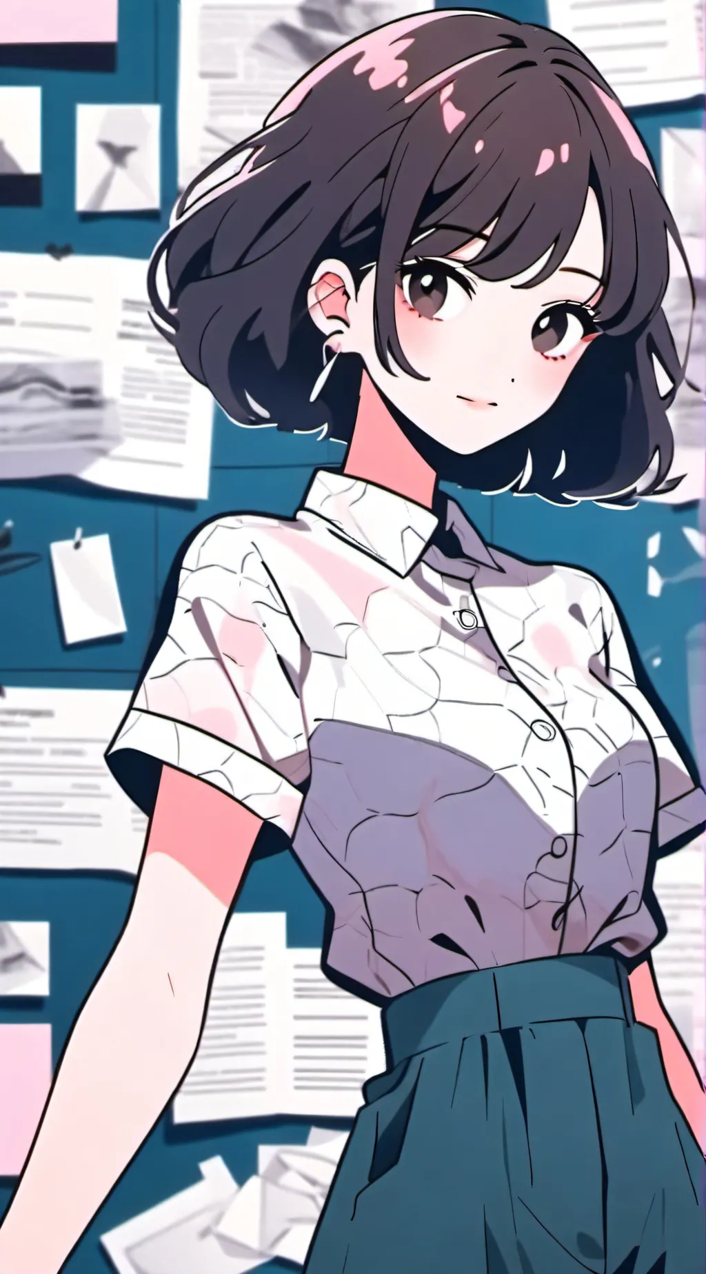 ai character: mel background
