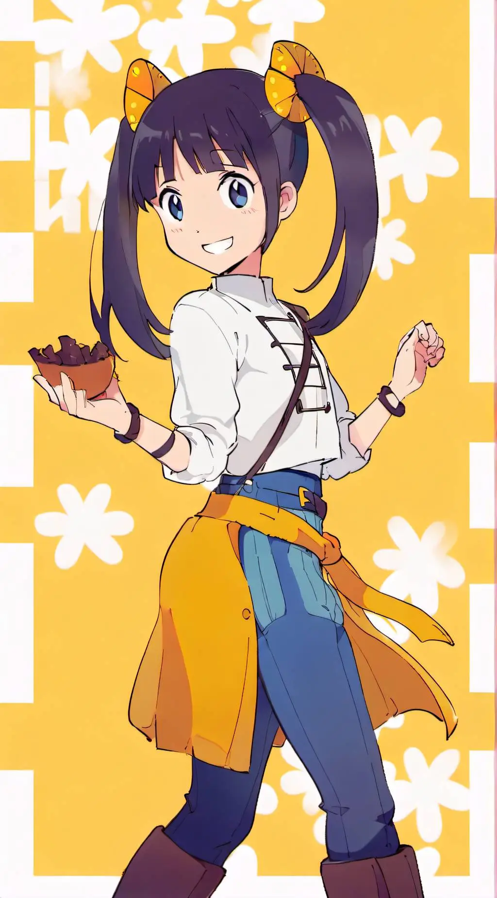 ai character: Millie Clark  background