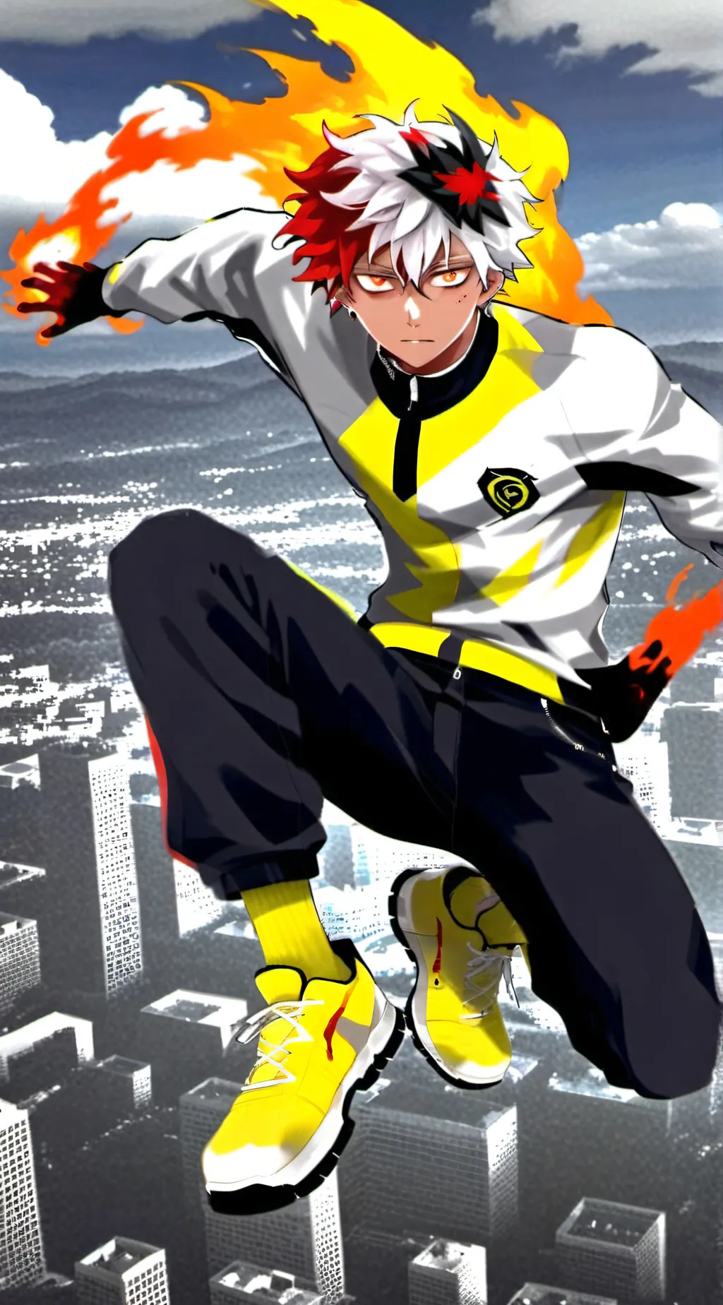ai character: todoroki ~ background
