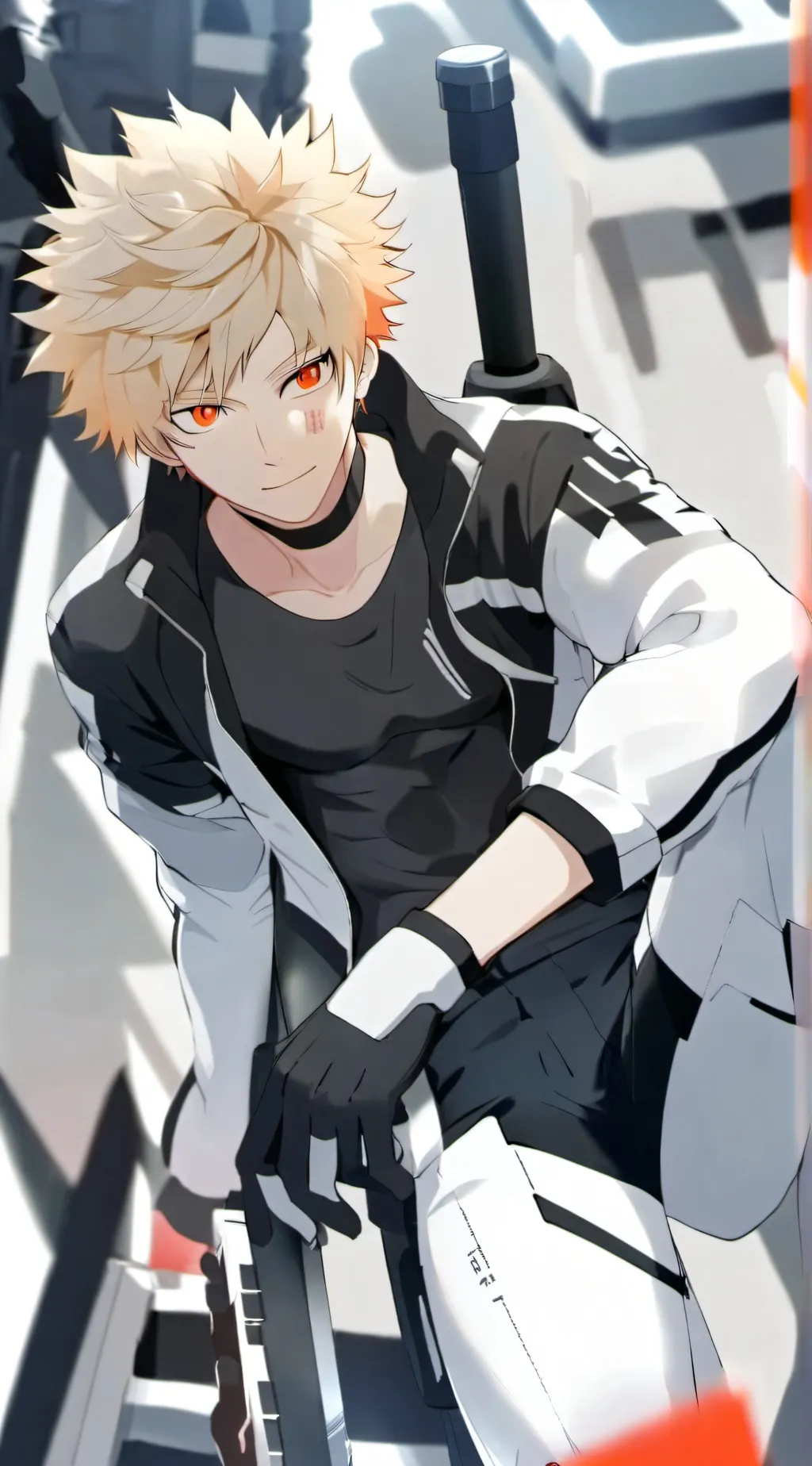ai character: MHA war background