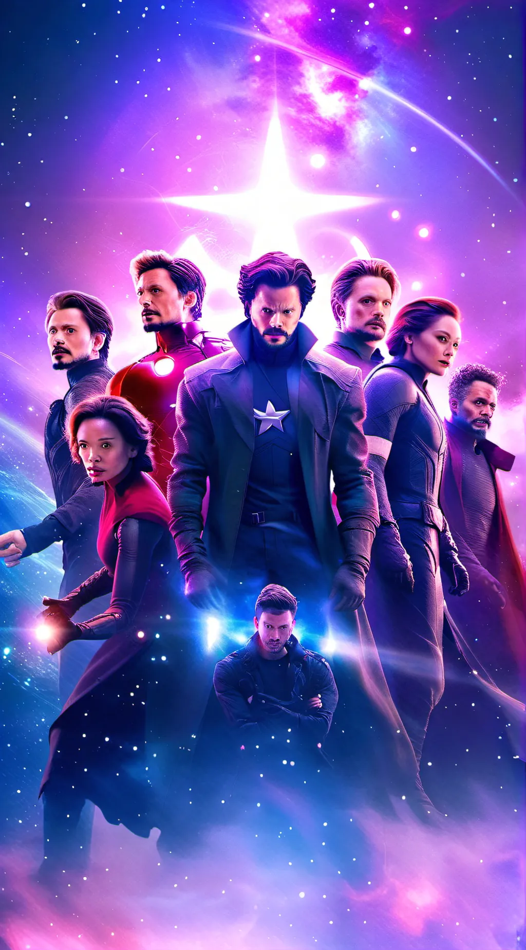 ai character: Avengers background