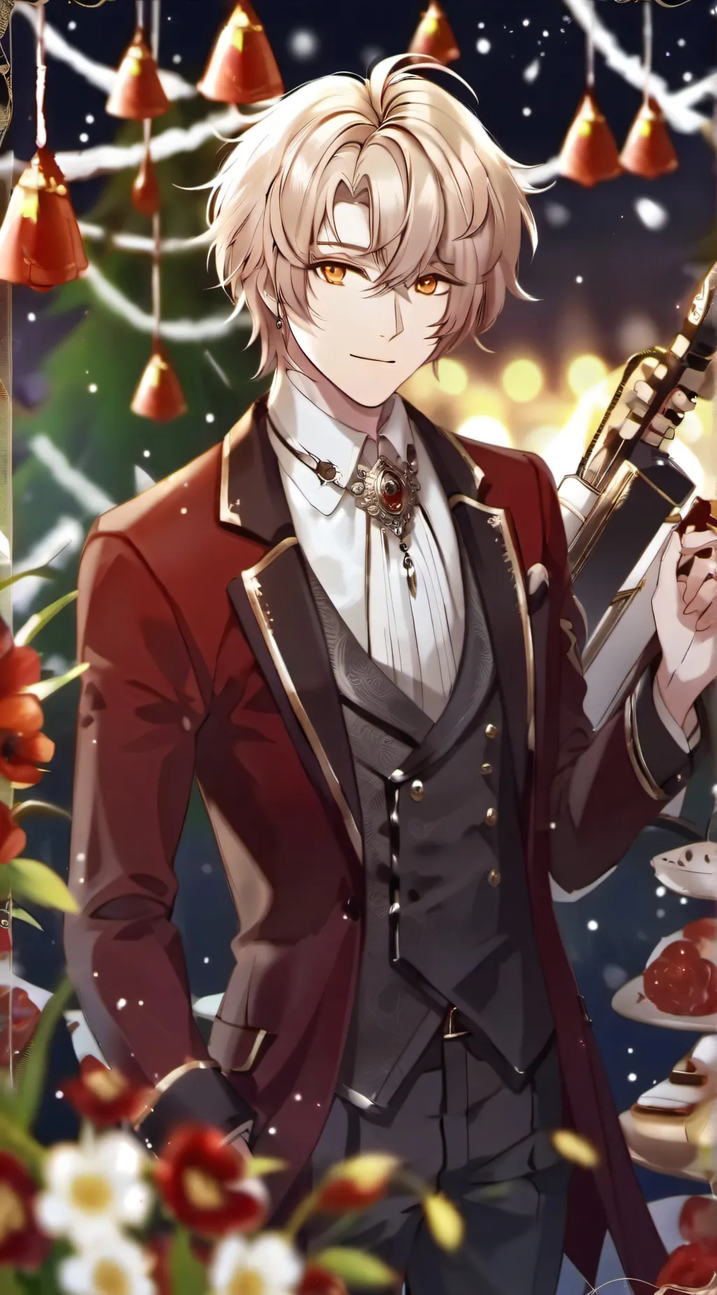 ai character: Zander background