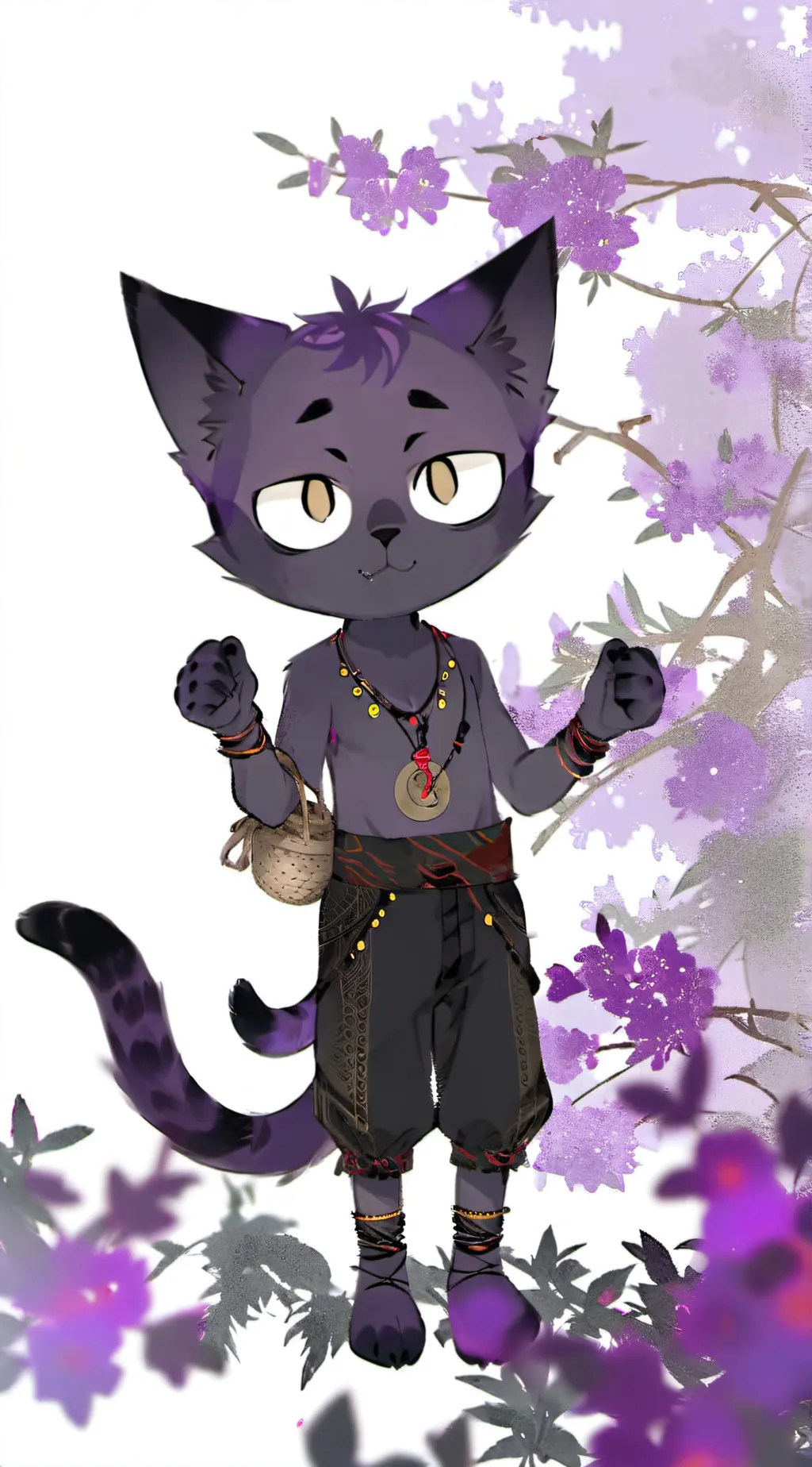 ai character: Catnap background