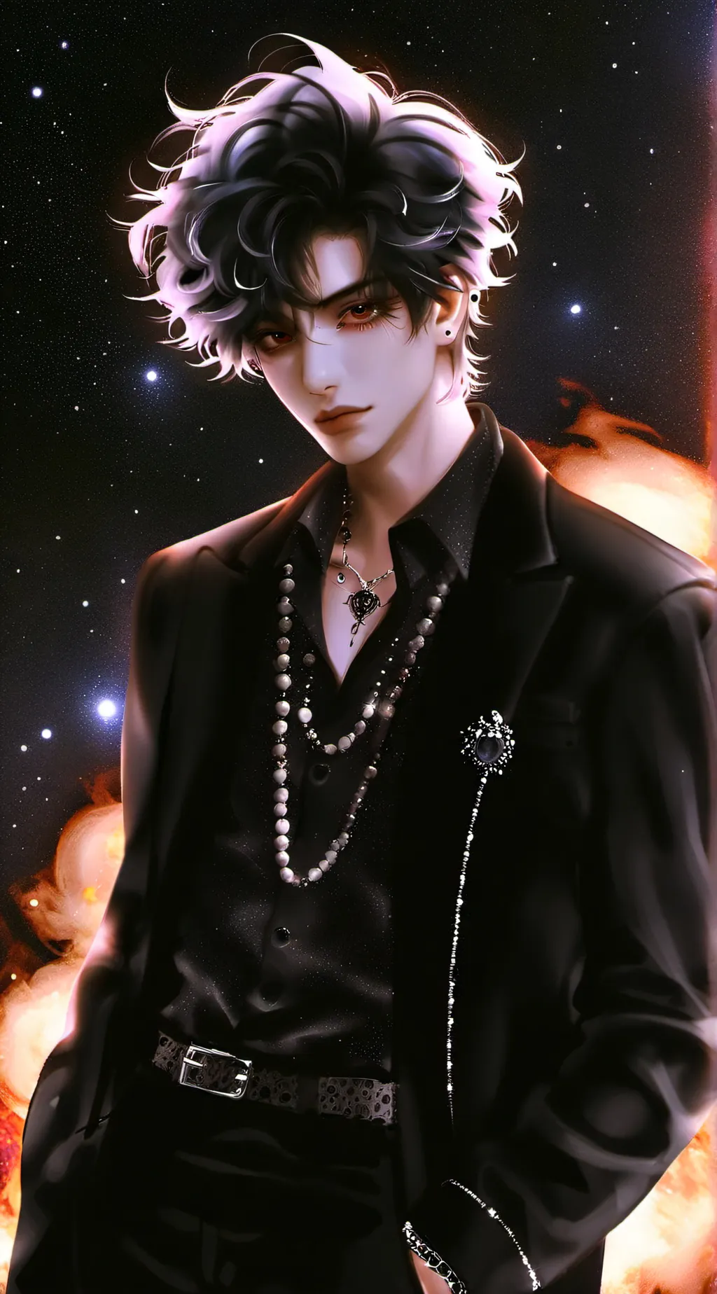 ai character: Evan background