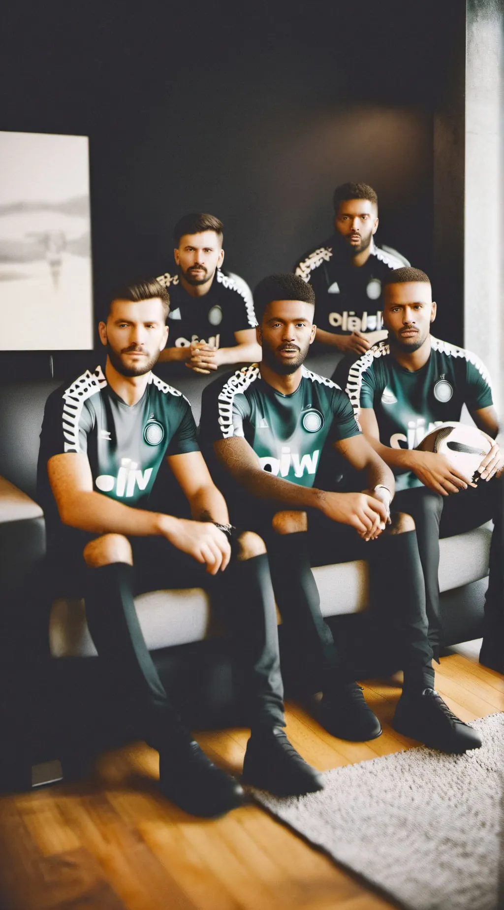 ai character: Football  background