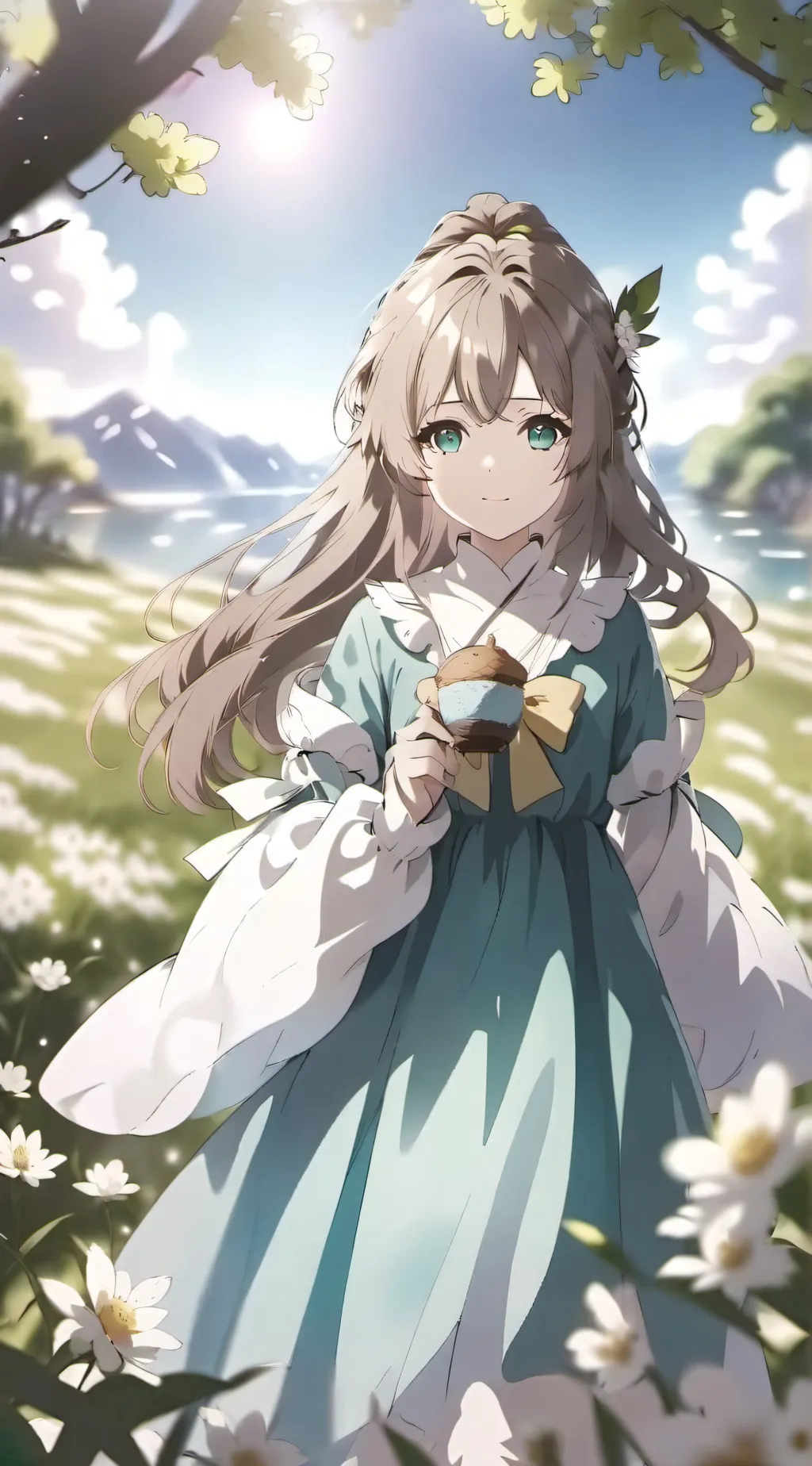 ai character: Lili li background