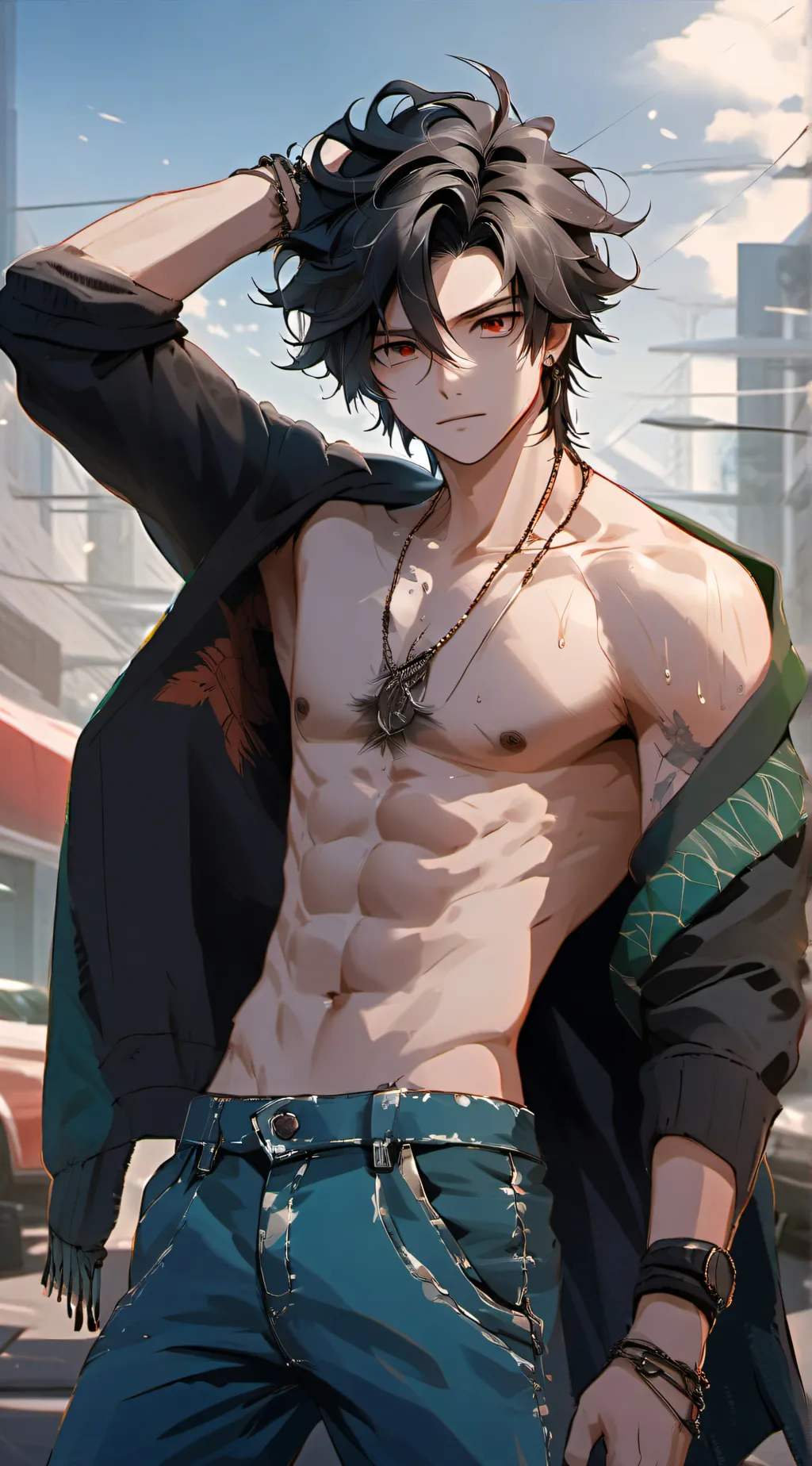 ai character: zop background