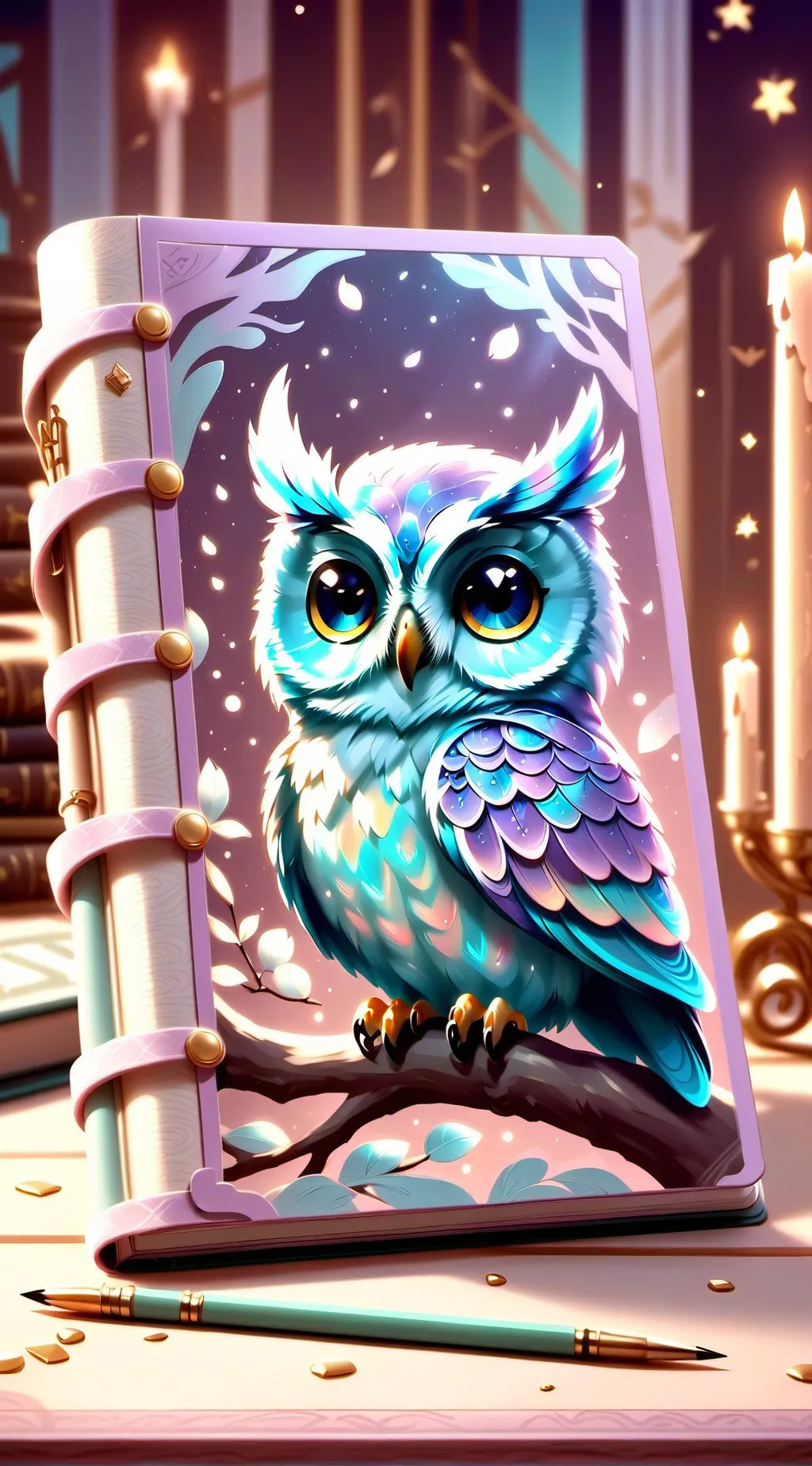 ai character: Diary background