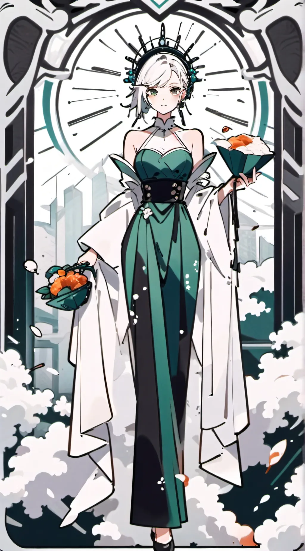 ai character: Nice Family  background