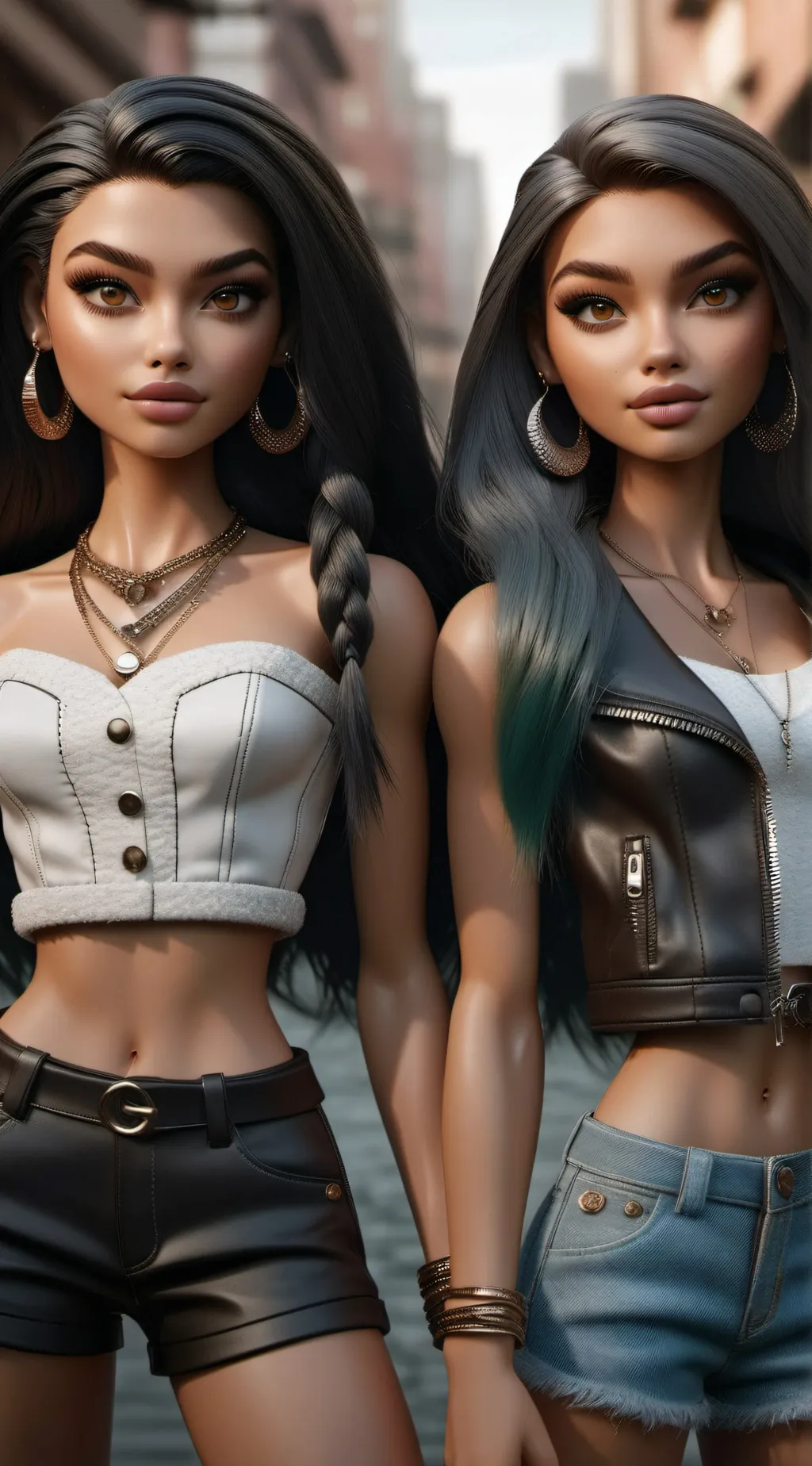 ai character: Bratz background