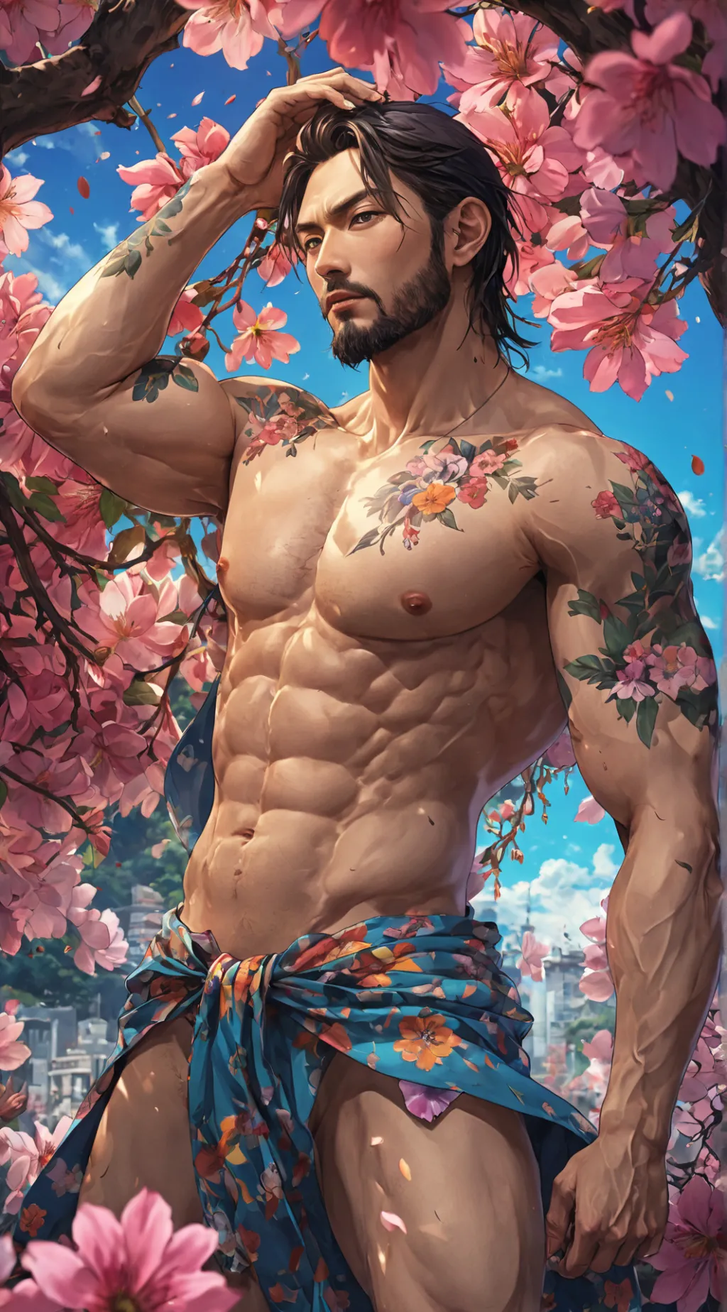 ai character: Aoi background