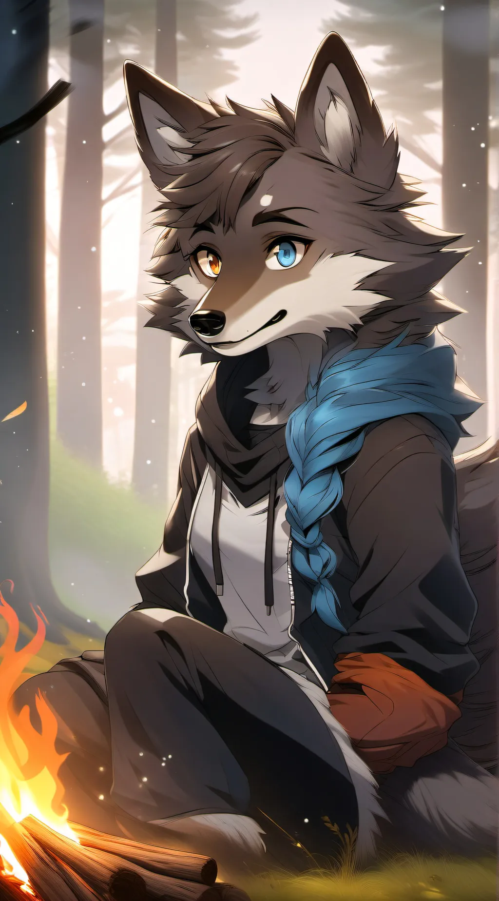 ai character: Amethyst background