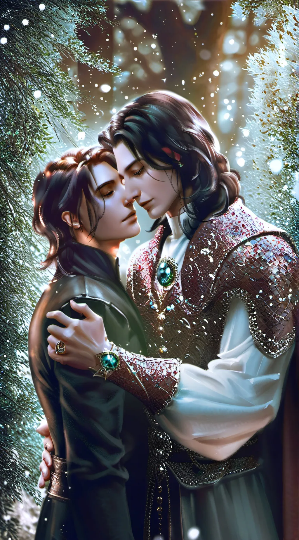 ai character: Severus x James  background