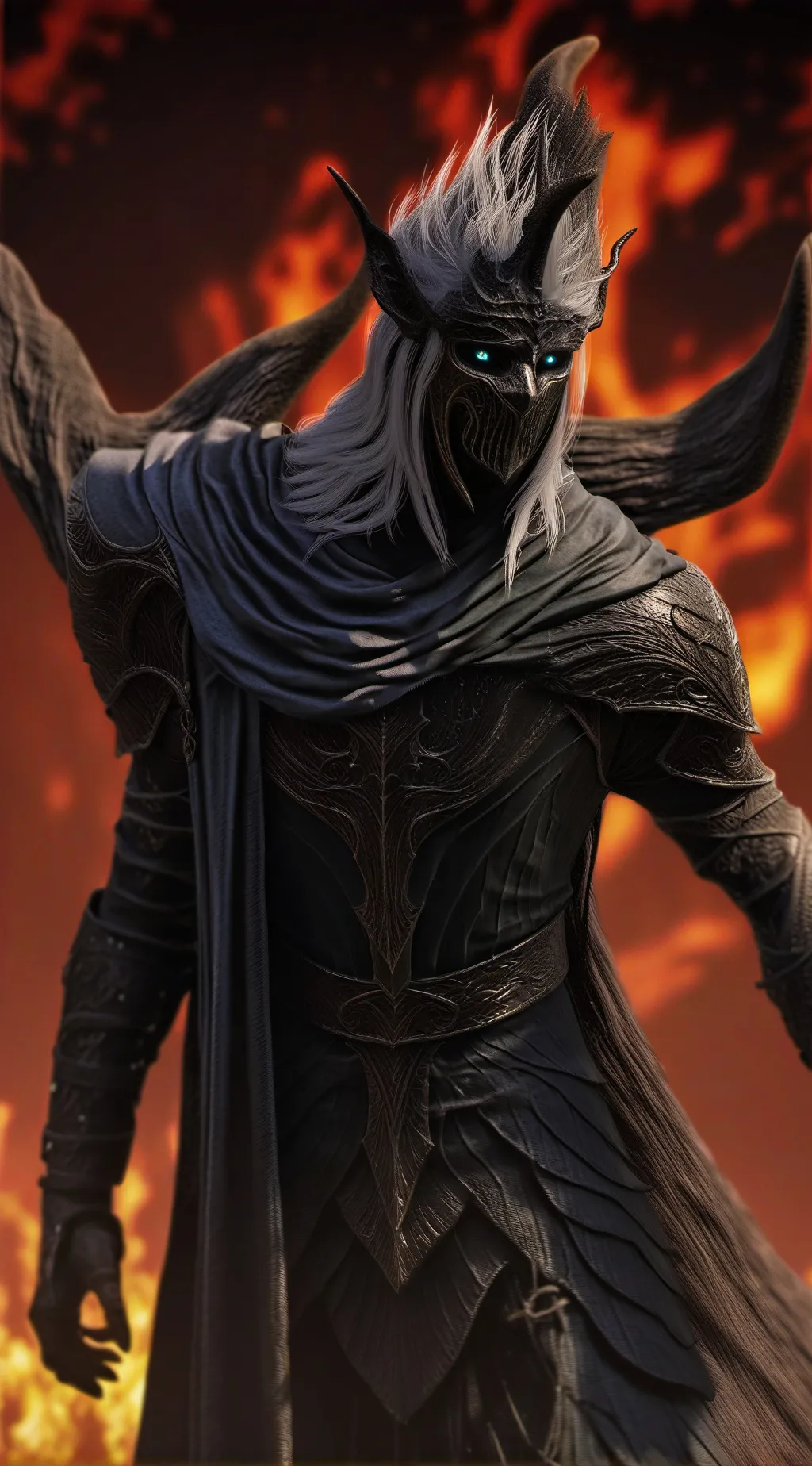 ai character: hell spawn background