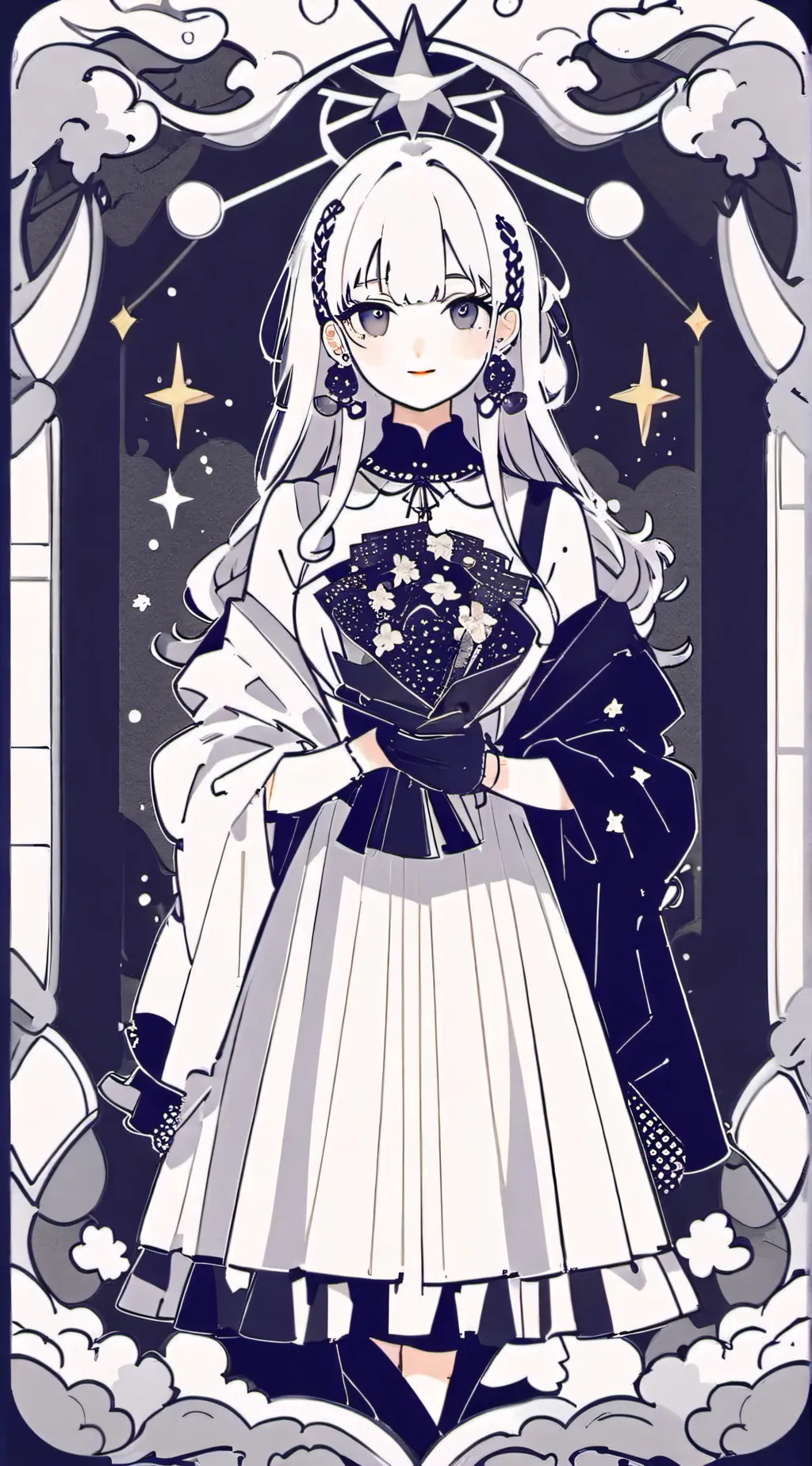 ai character: Carla💀☠️ background