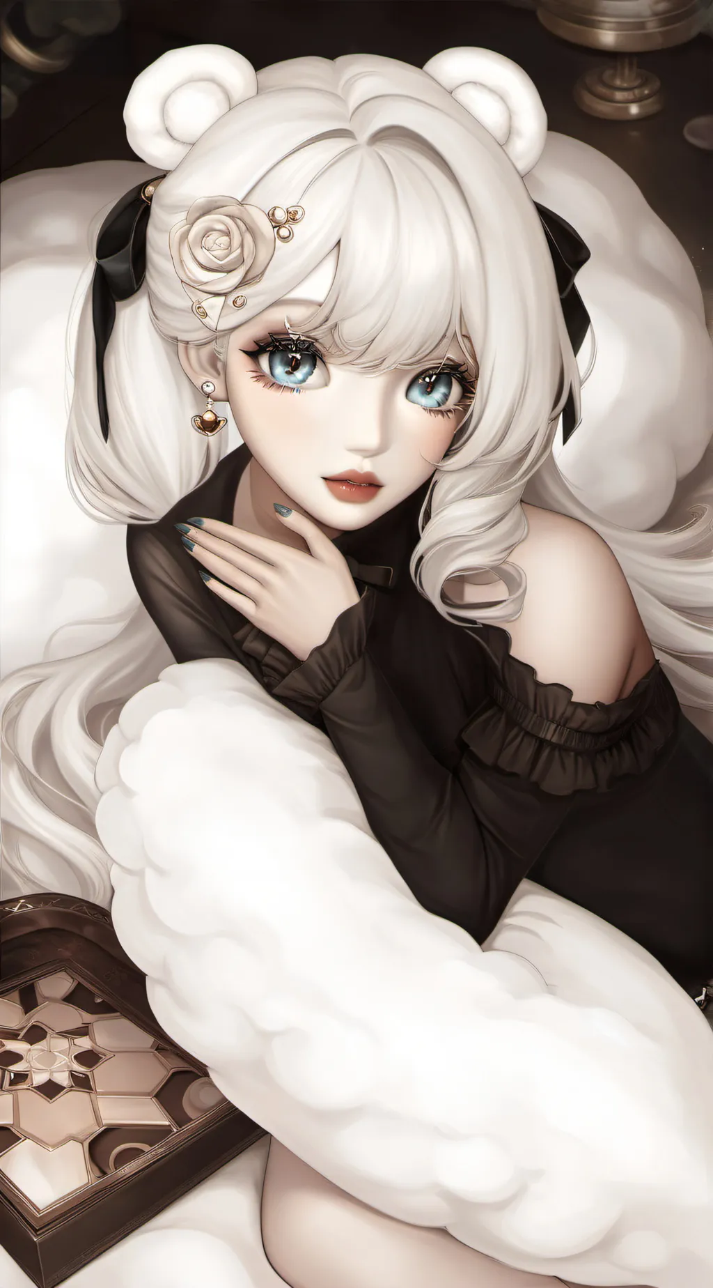 ai character: сестра background