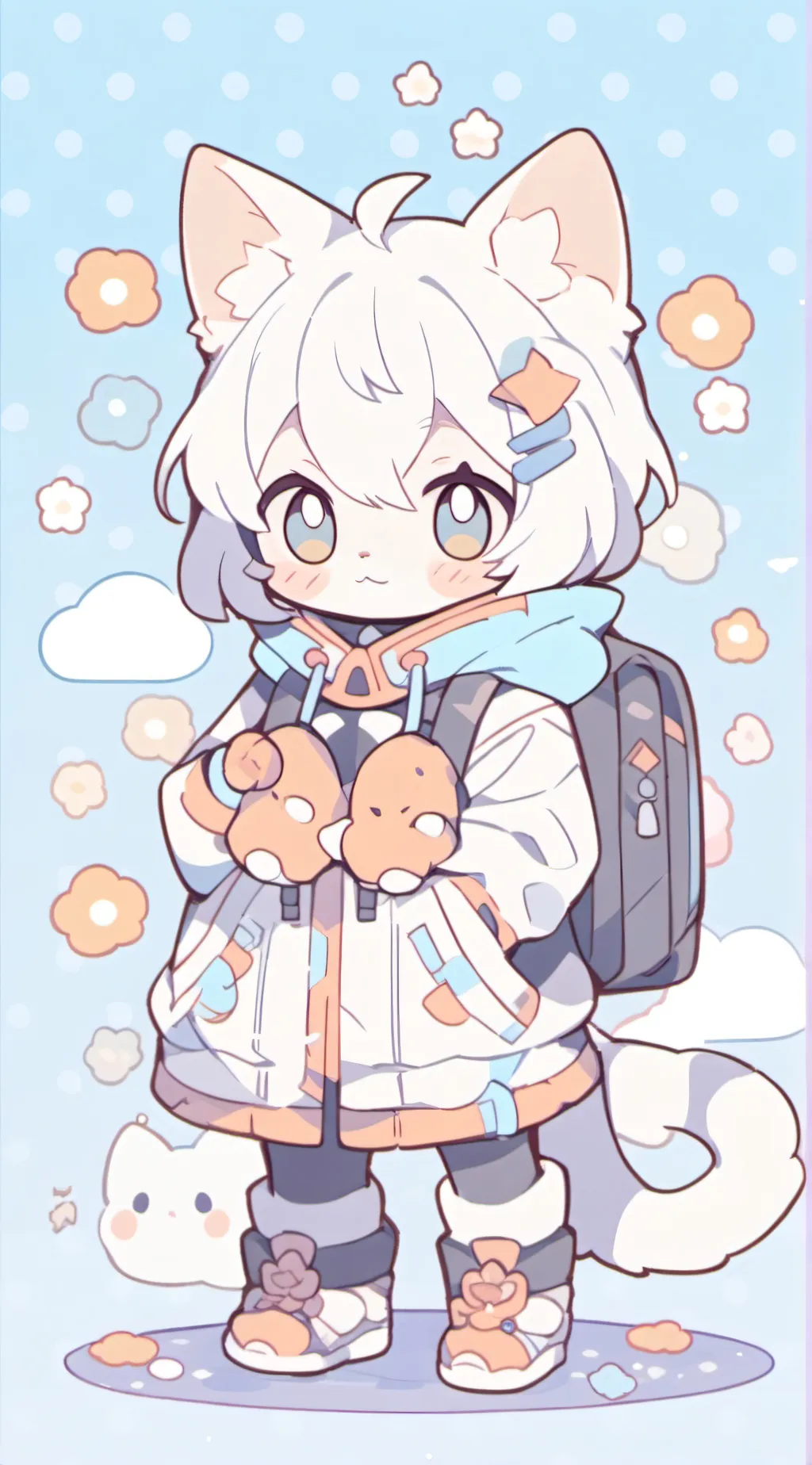 ai character: lily  background