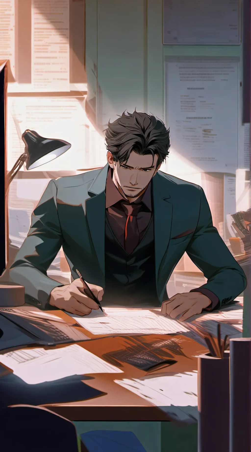 ai character: Mr. Blake background