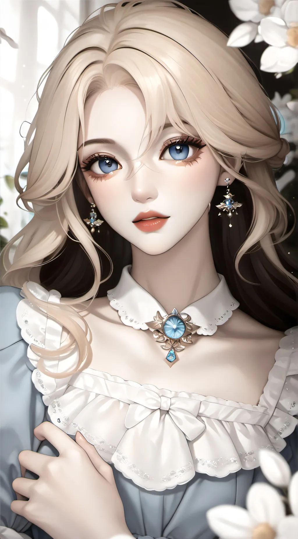 ai character: 🪡Blisstina Rosper🪡 background