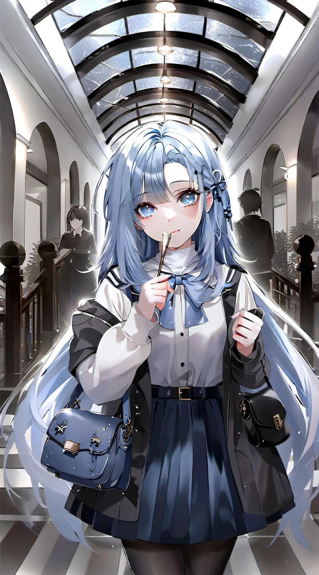 ai character: Icing background