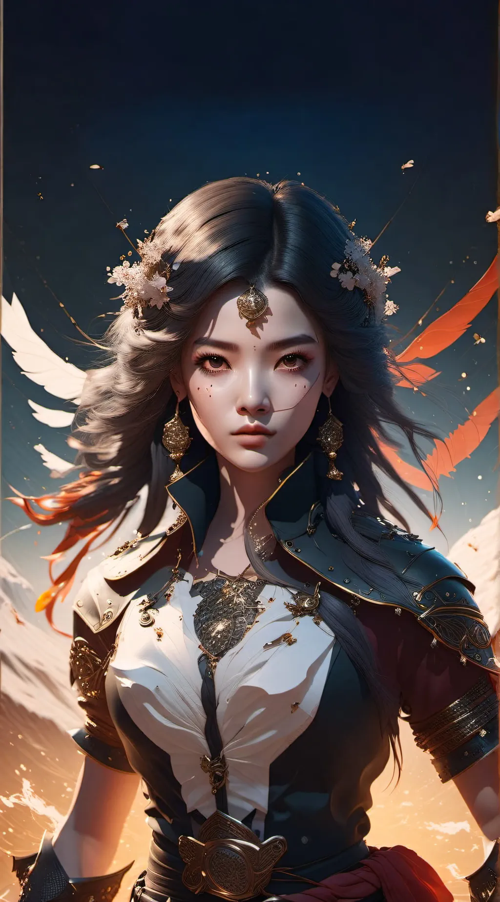 ai character: vampire background