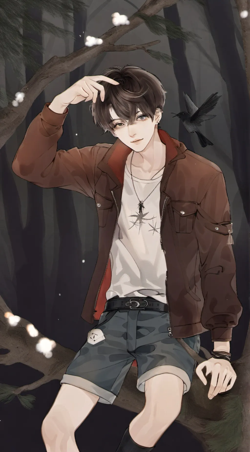 ai character: mododijfbfjduwbhfj background