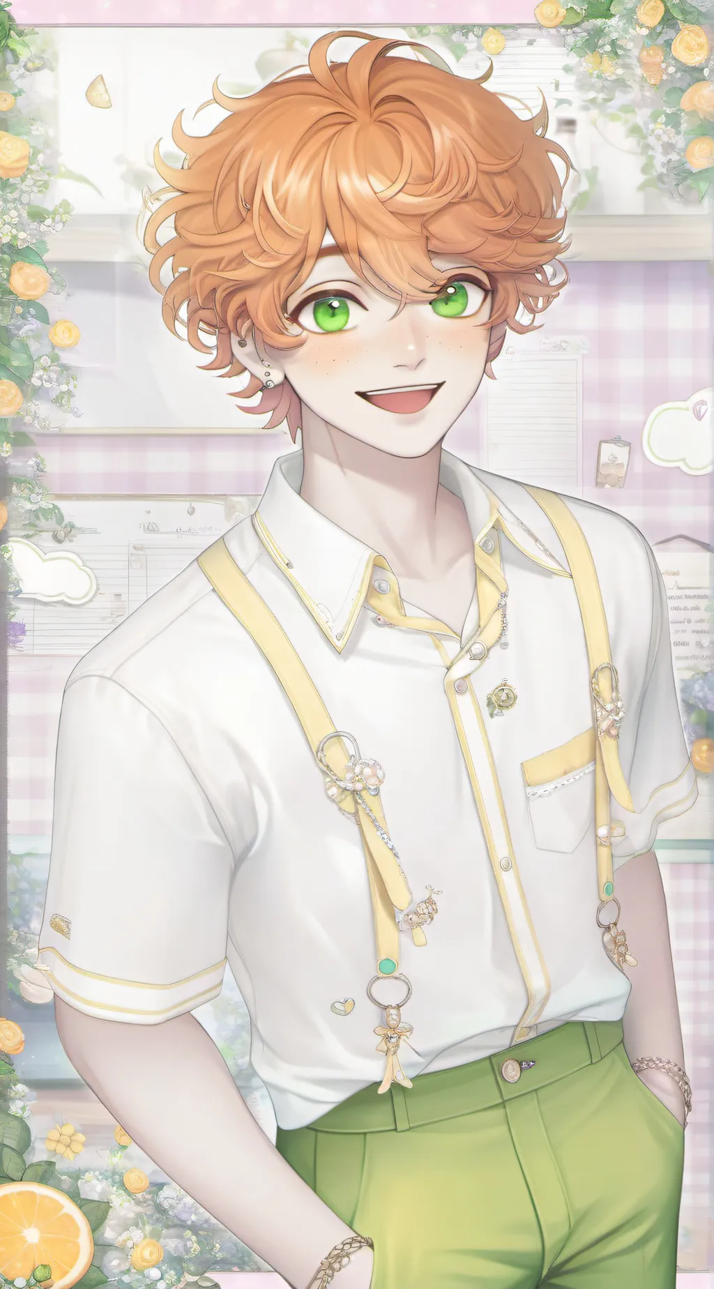 ai character: Fred background