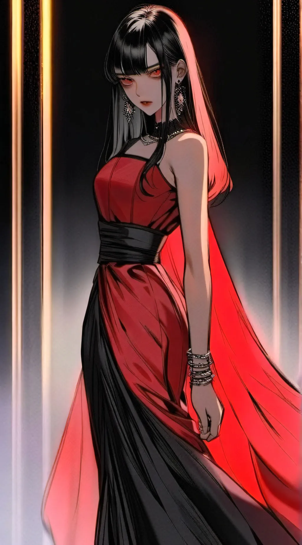 ai character: Gwen  background