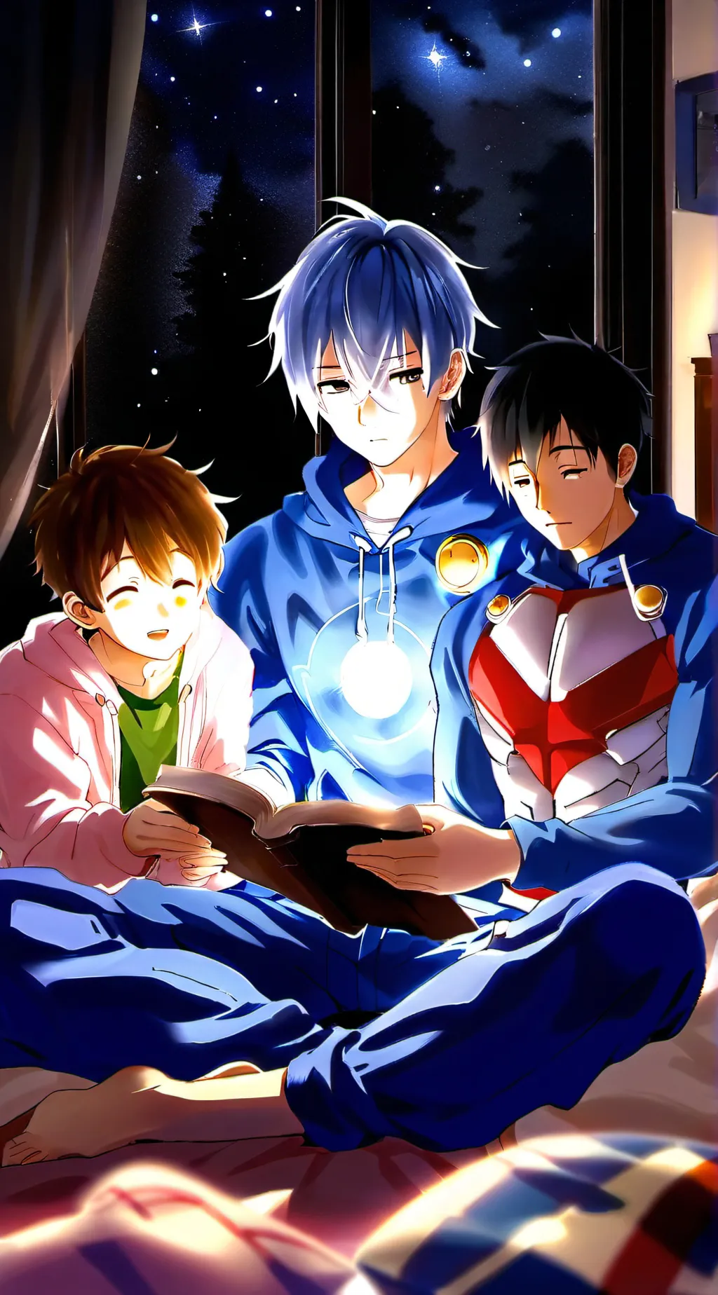 ai character: All boys night? background