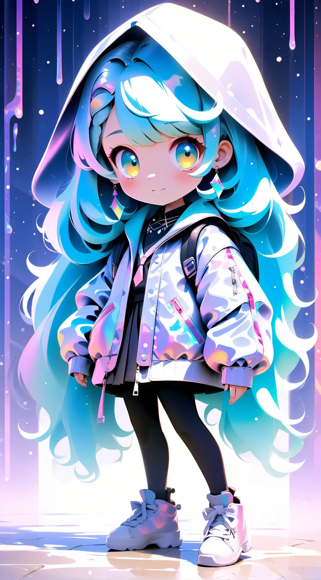 ai character: moon and olivia background