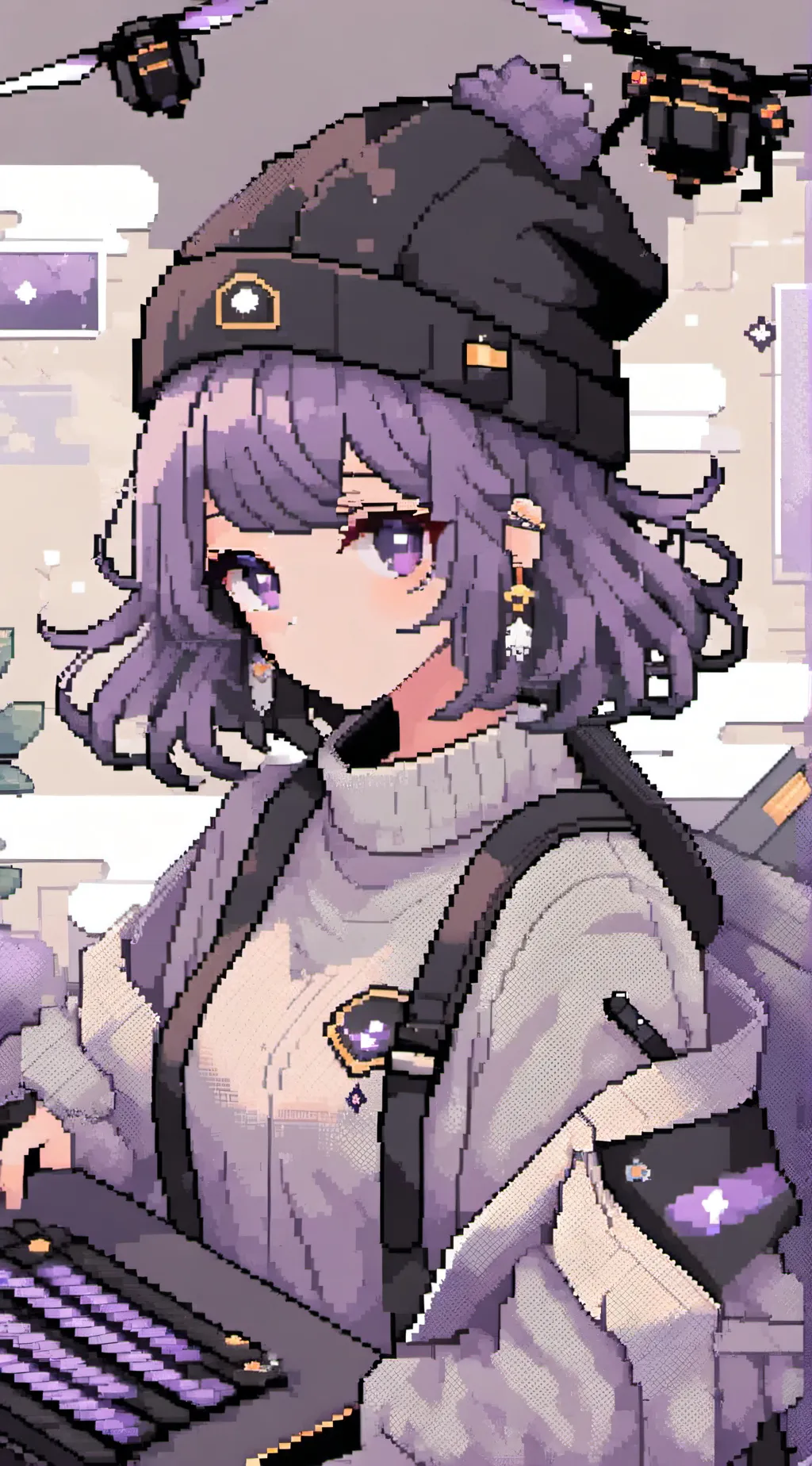 ai character: uzi-doorman✨️ background