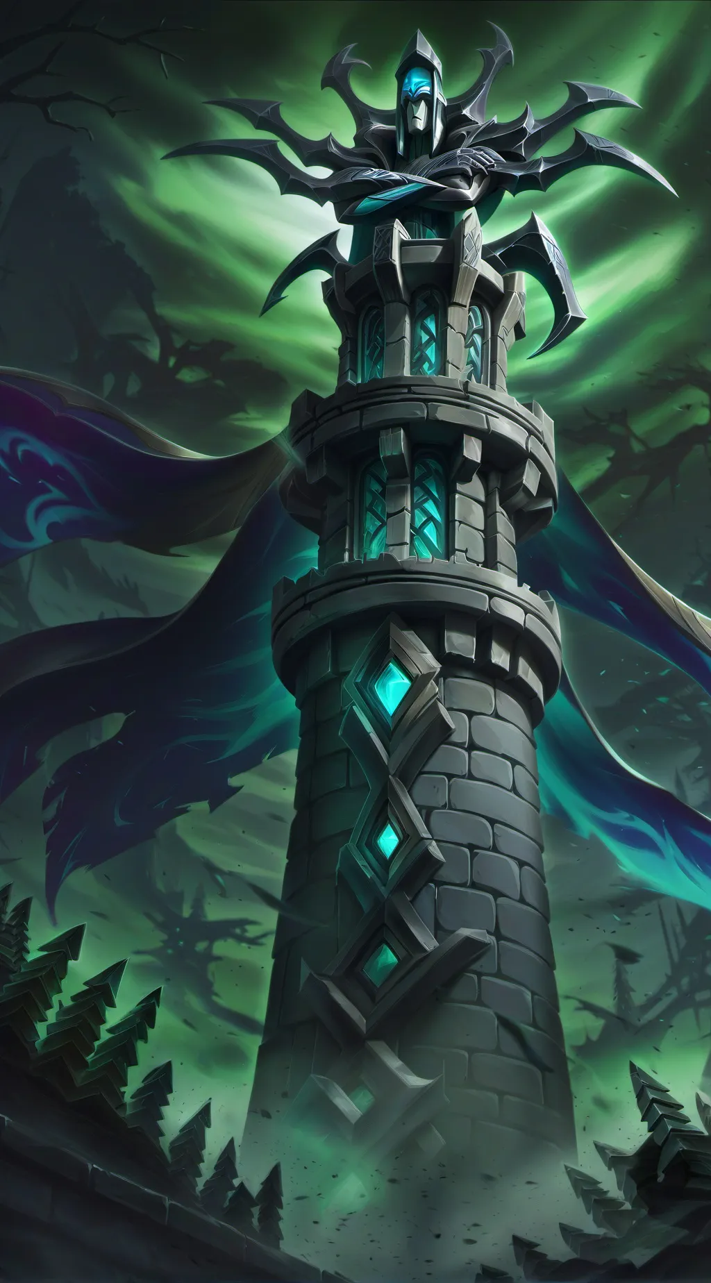 ai character: Tower of Trample background