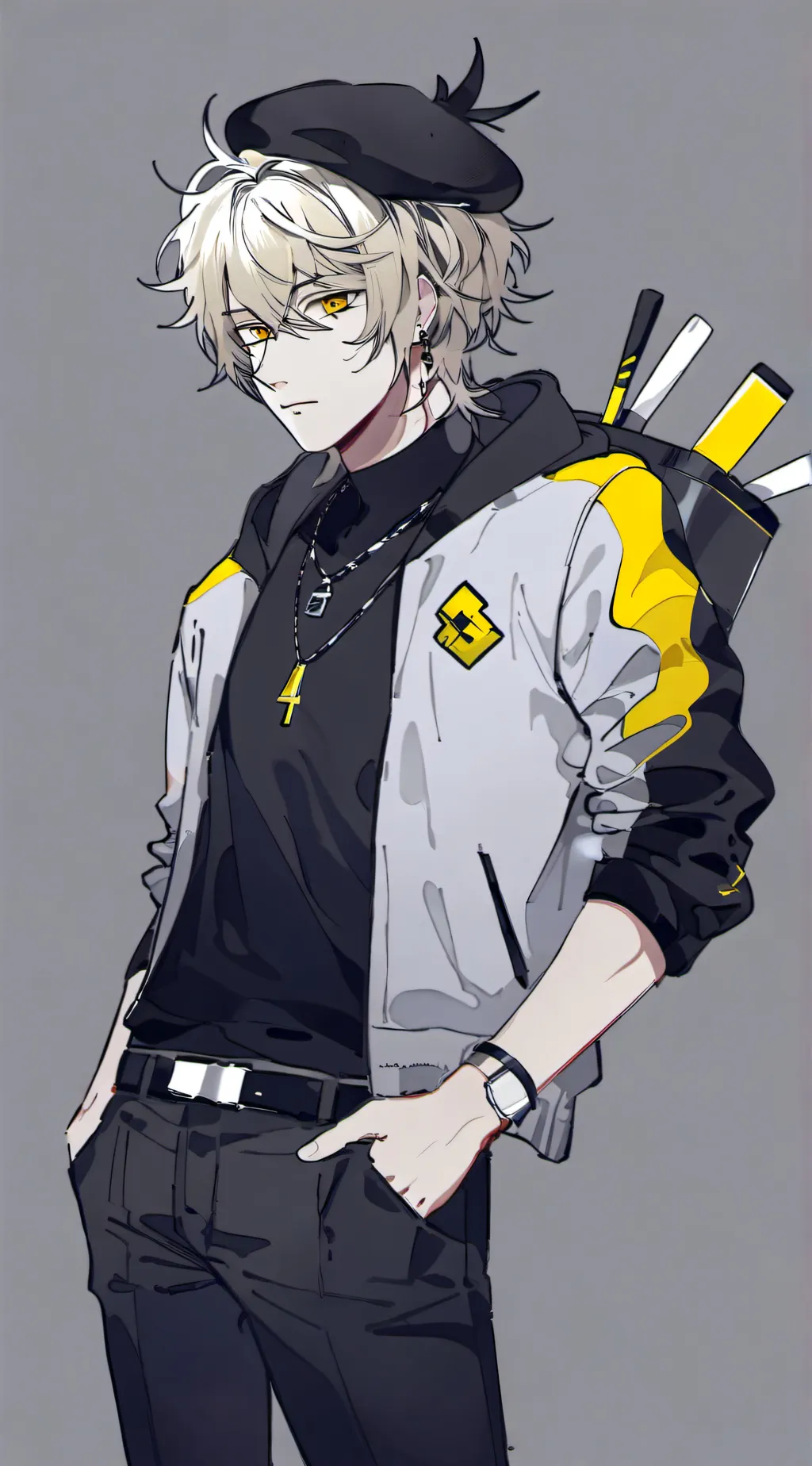 ai character: RANDOM background