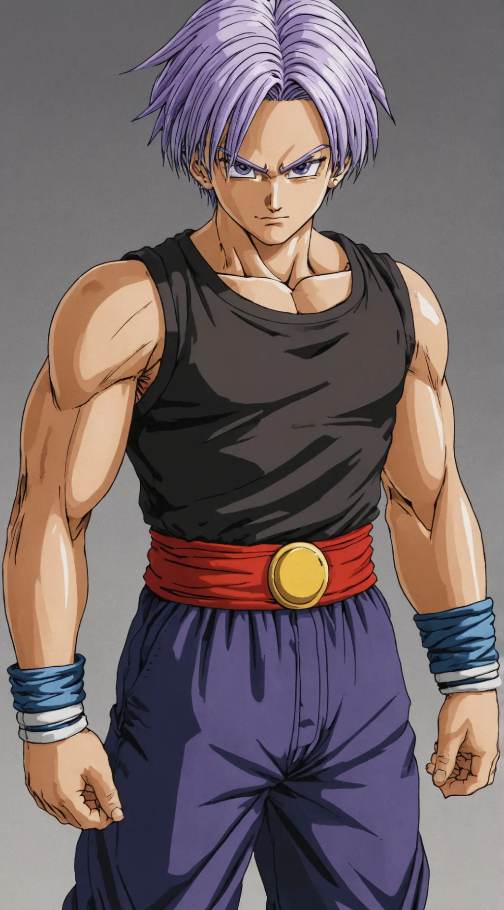 ai character: TrunksThen background