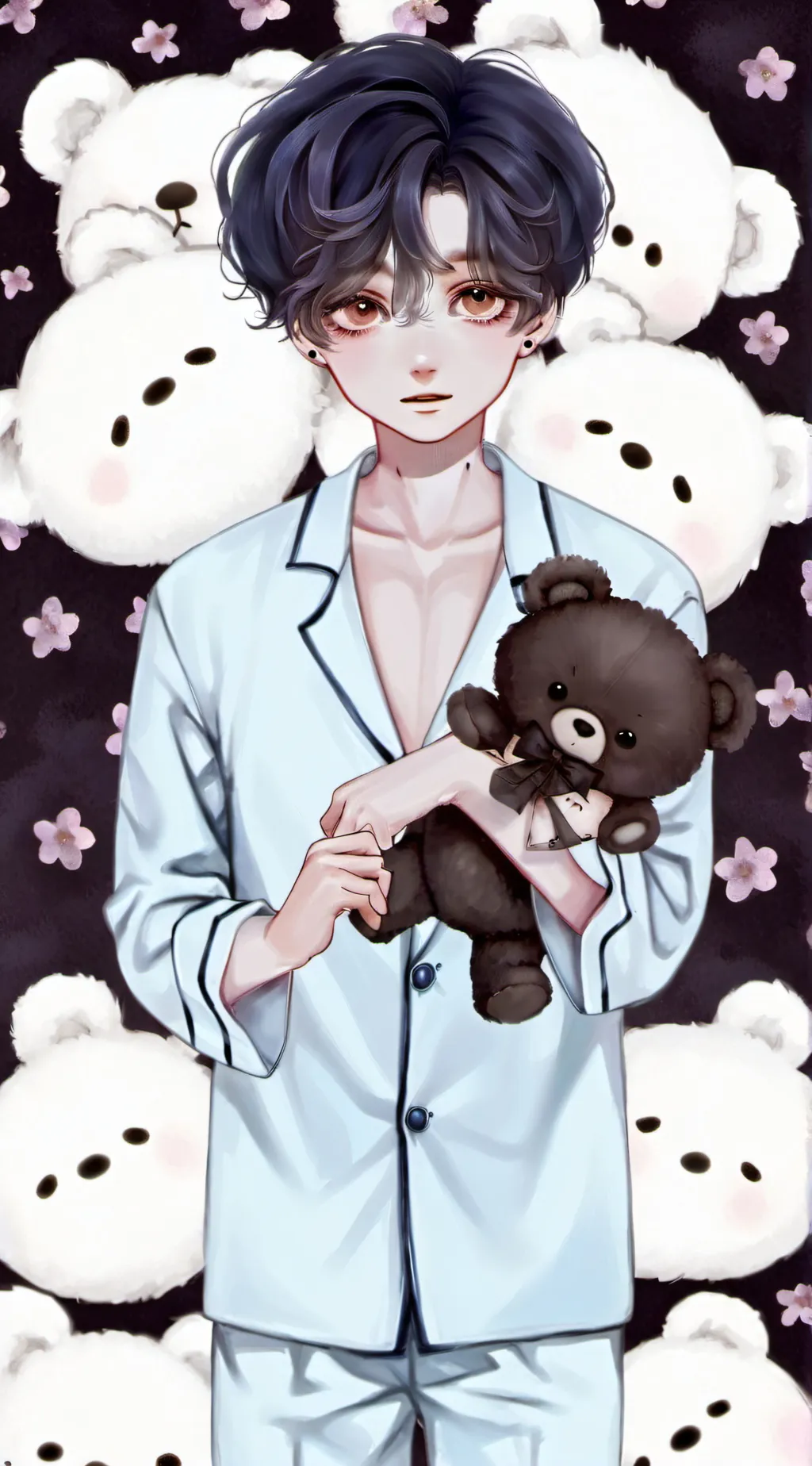 ai character: 𝓐𝓵𝓮𝔁🐻 background