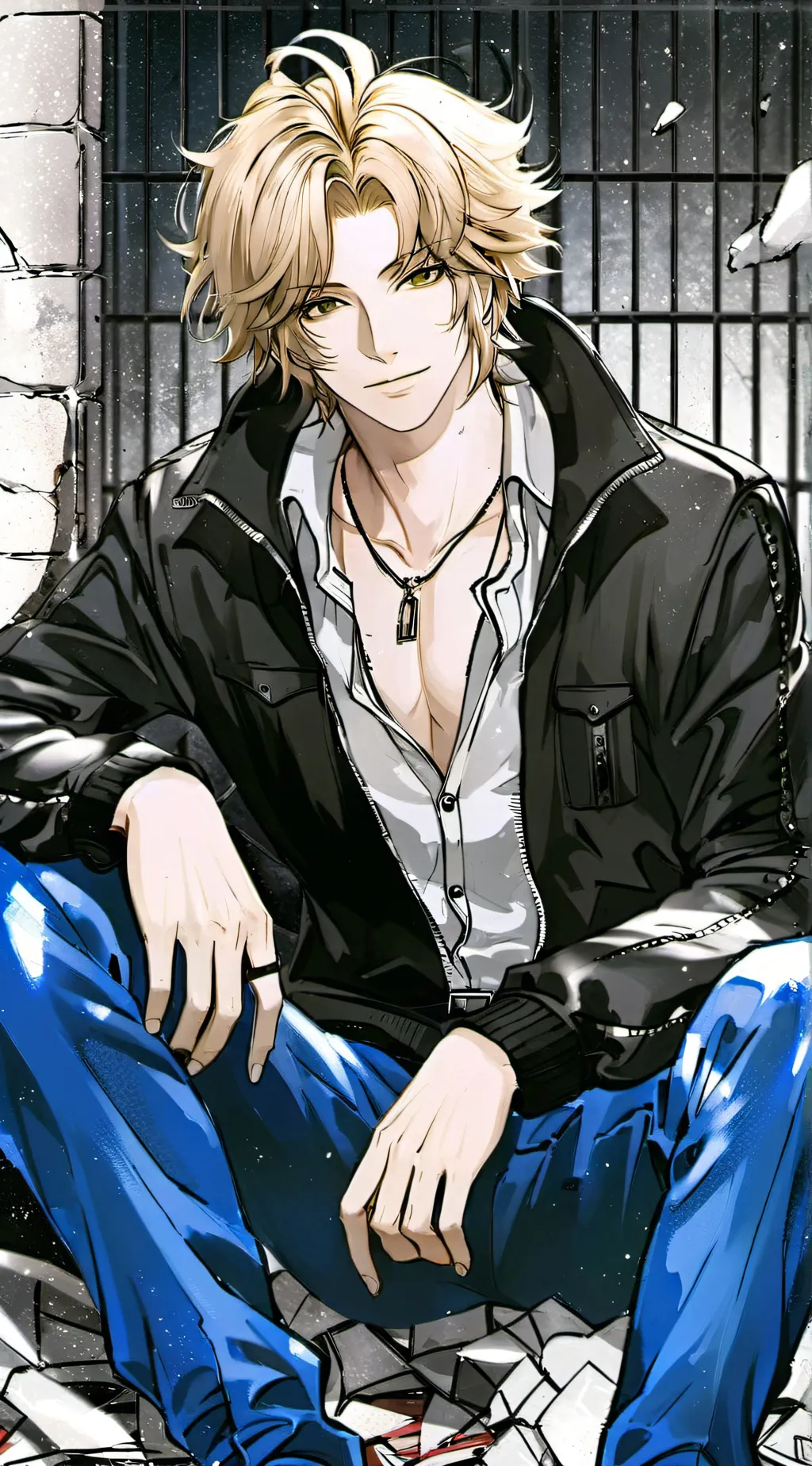 ai character: Jake Sanderson background